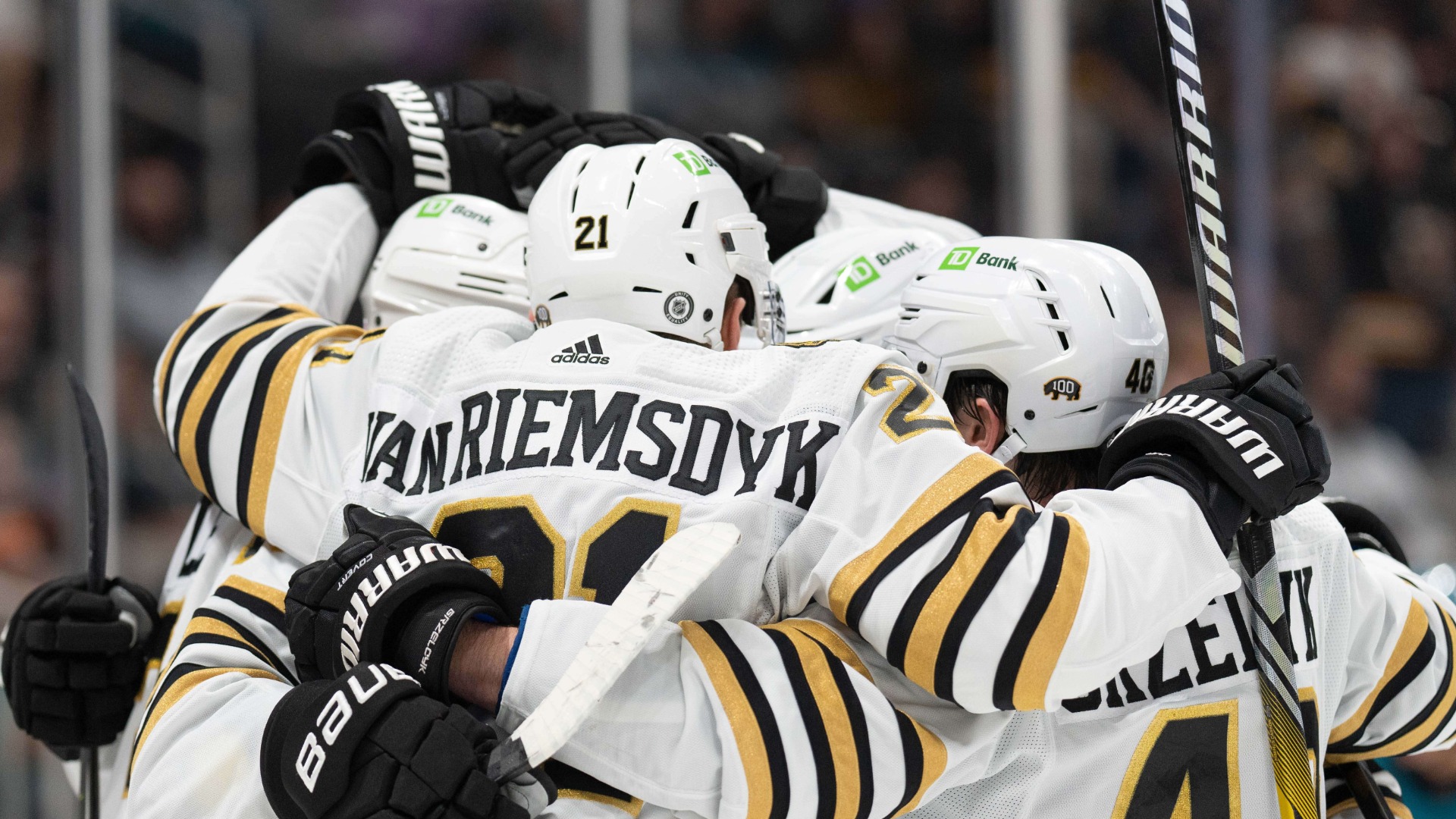 Boston Bruins forward James van Riemsdyk