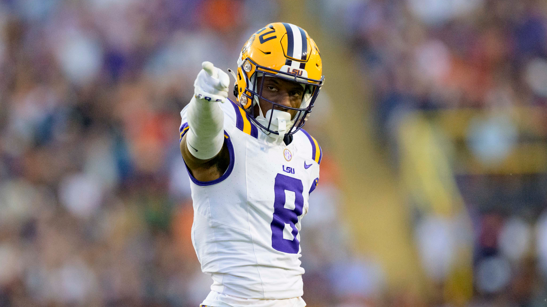 LSU Tigers wide receiver Malik Nabers