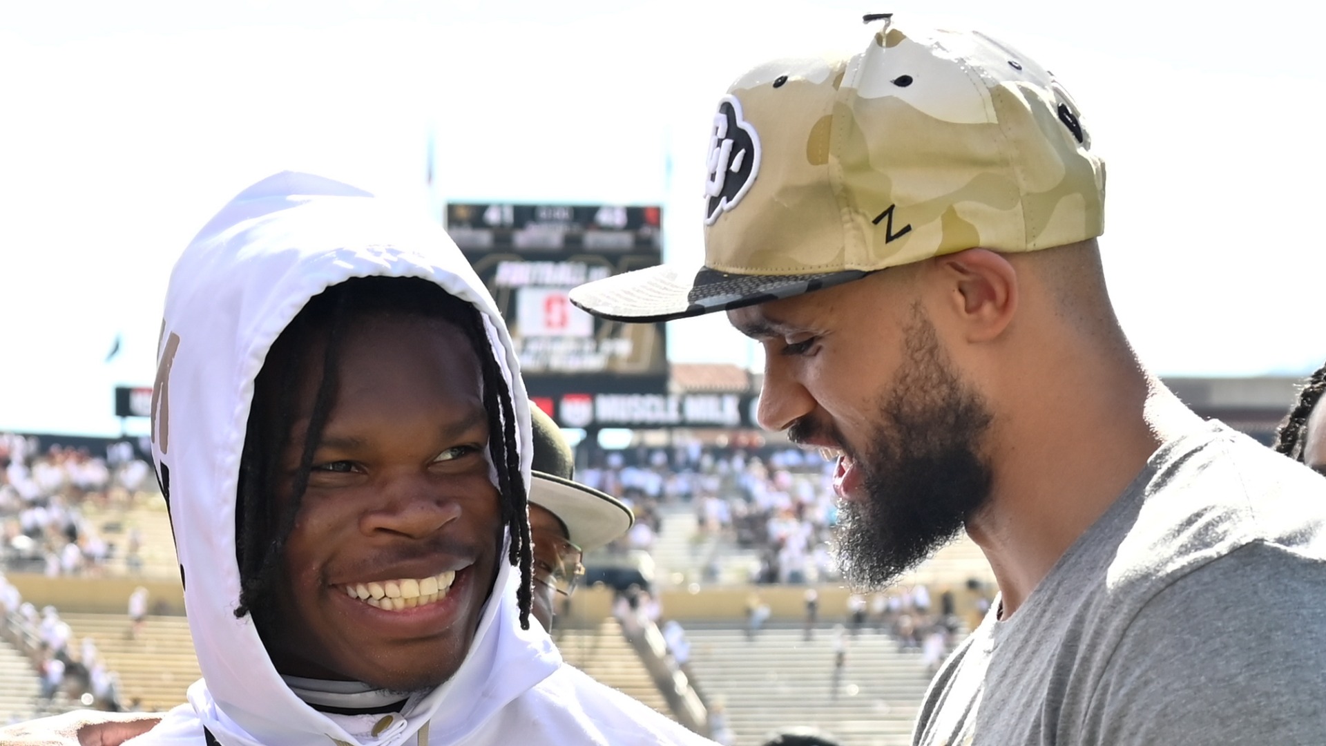 Colorado Buffaloes cornerback Travis Hunter, Boston Celtics guard Derrick White