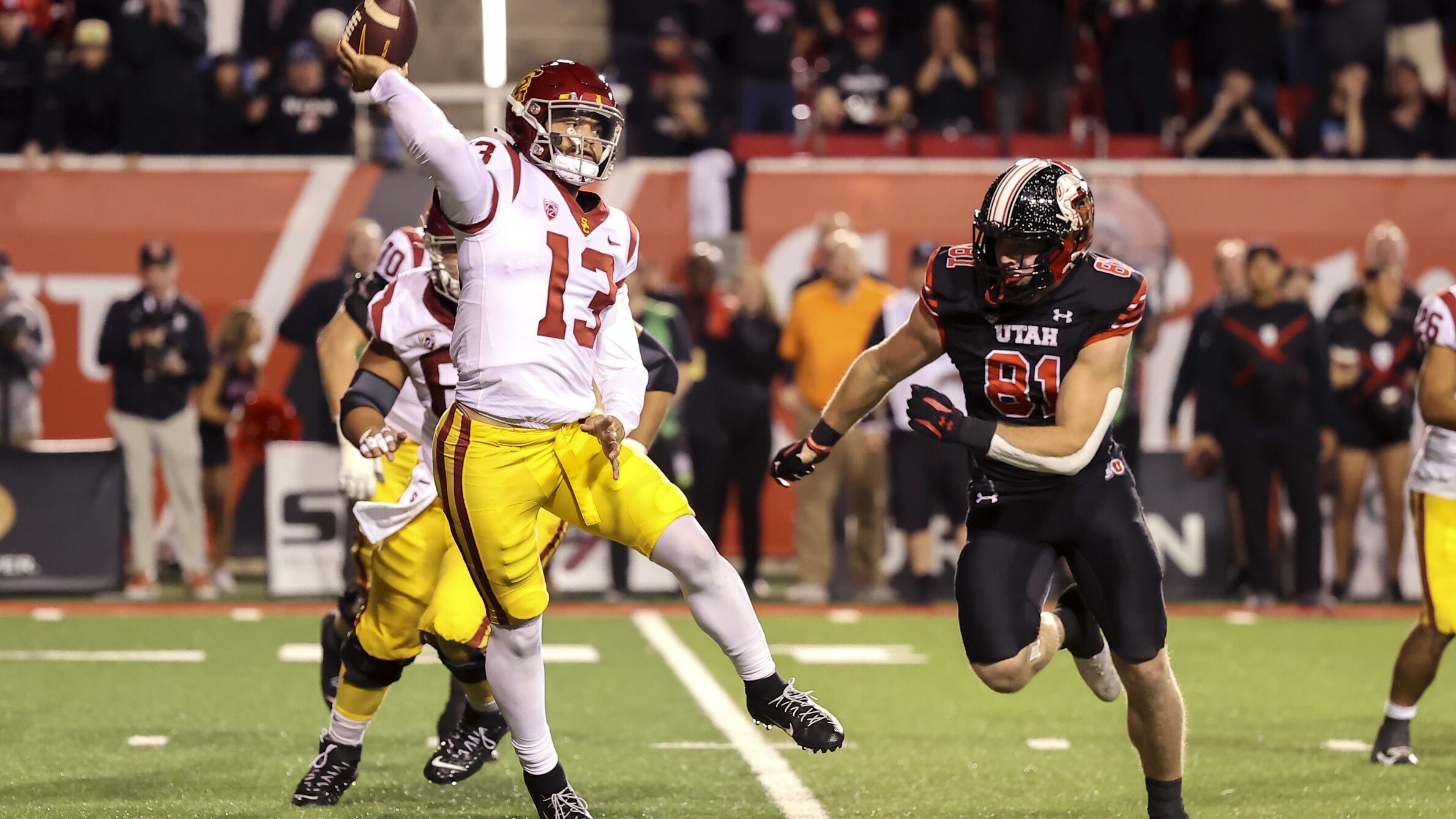 NCAA Football: Southern California at Utah