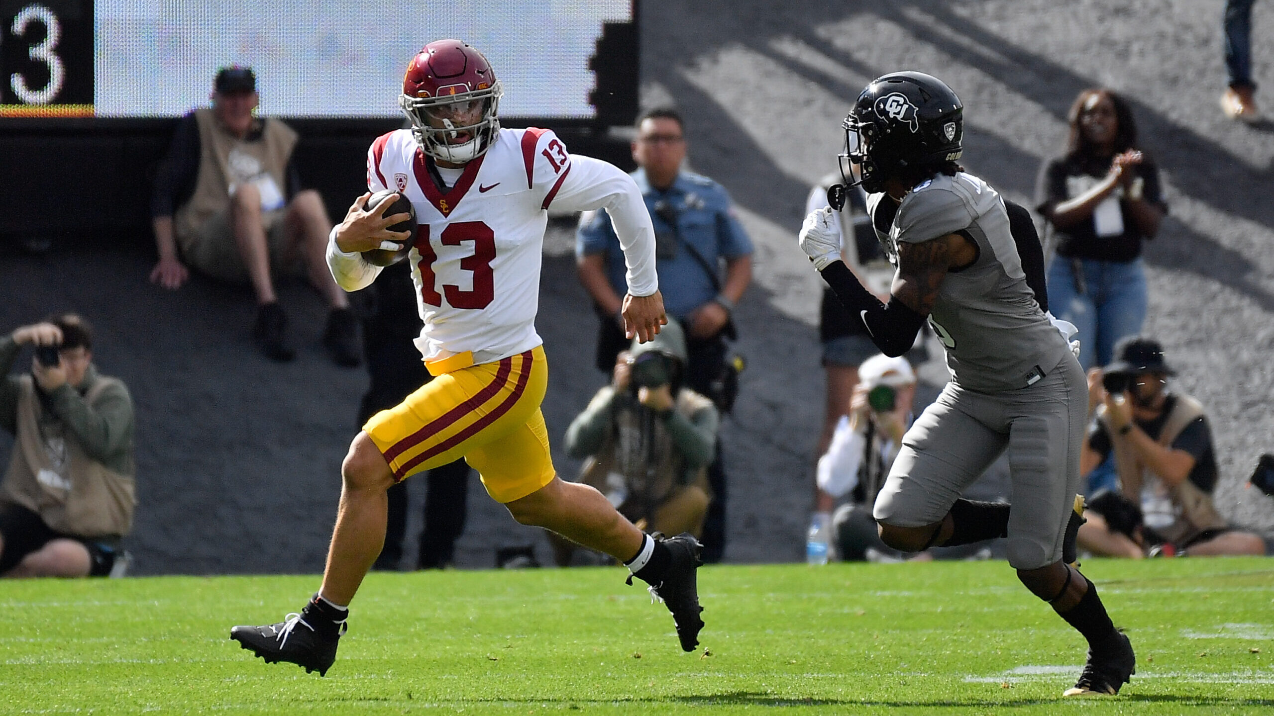 NCAA Football: Southern California at Colorado