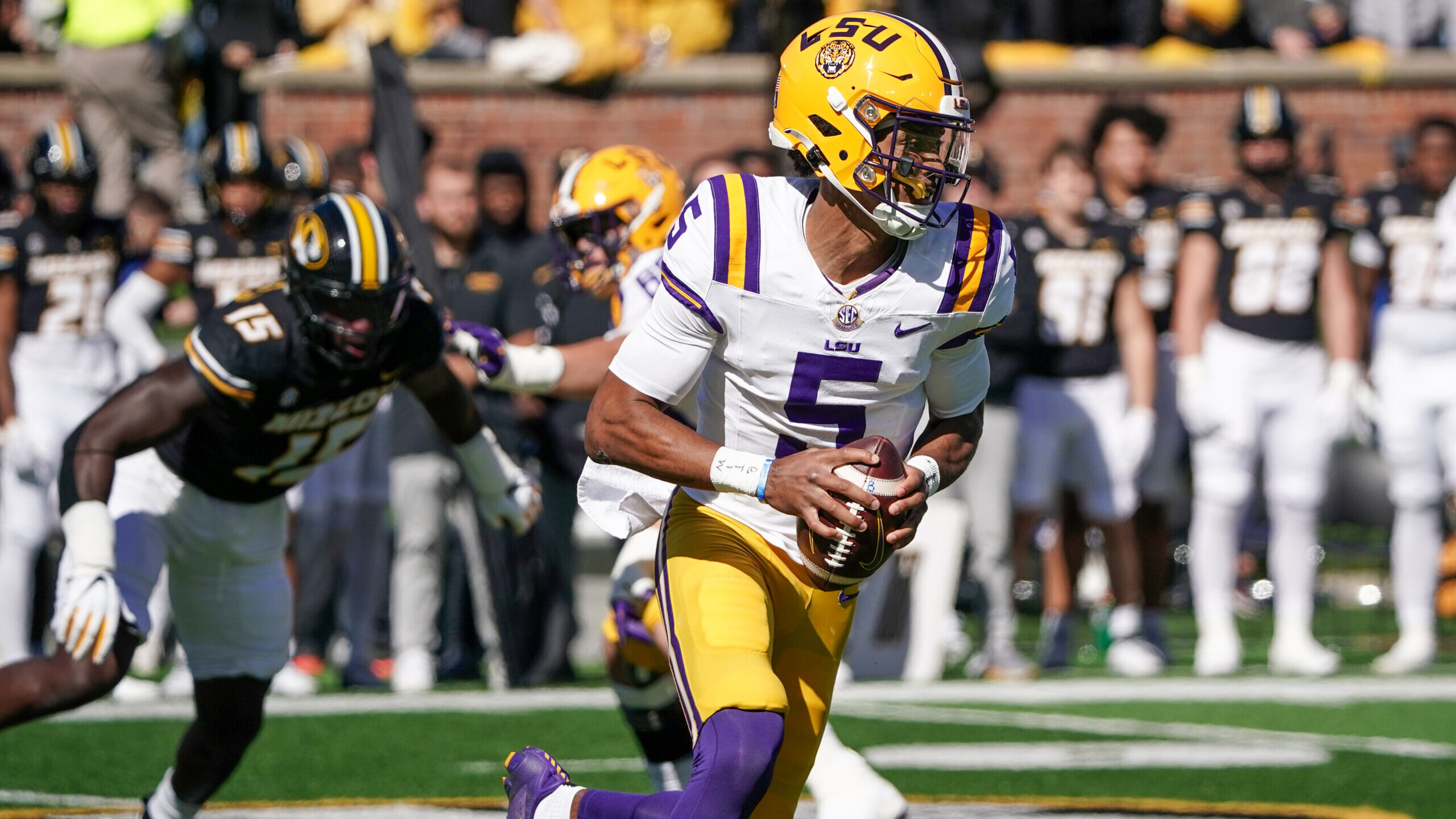 NCAA Football: Louisiana State at Missouri