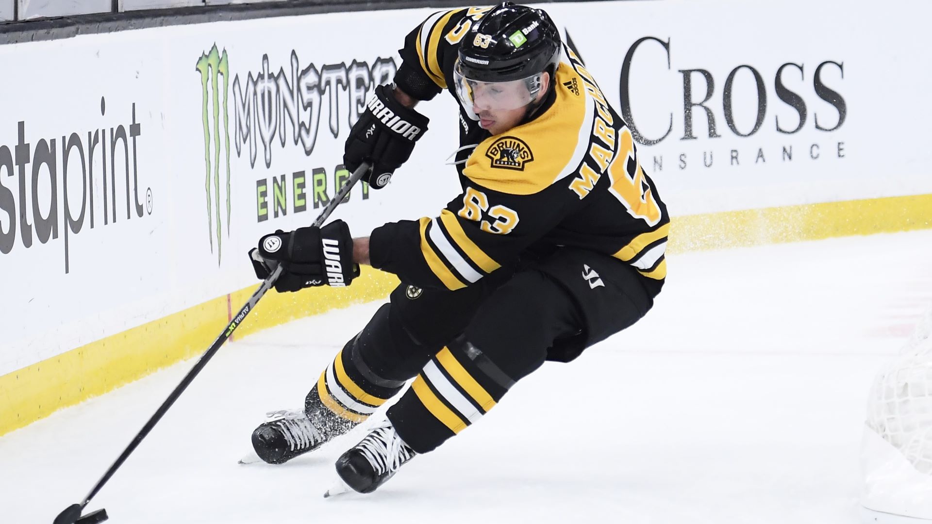 Boston Bruins left winger Brad Marchand