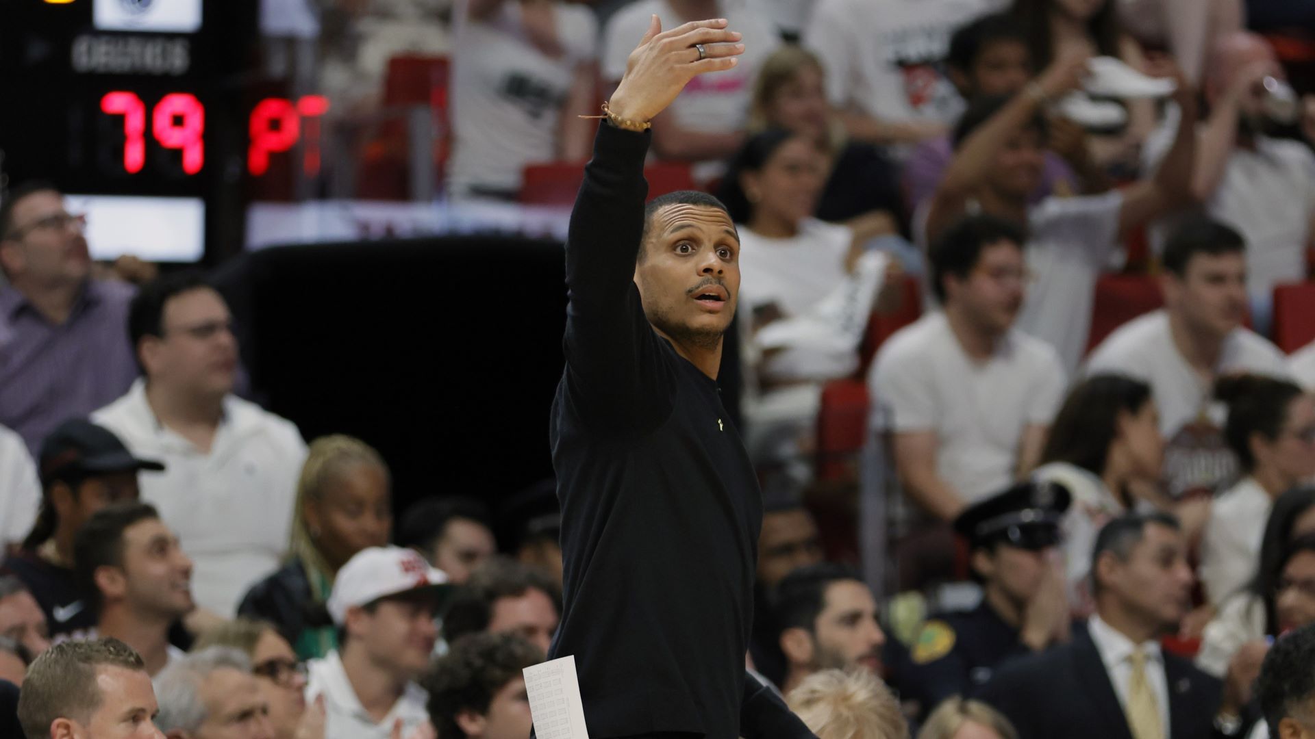 Boston Celtics head coach Joe Mazzulla