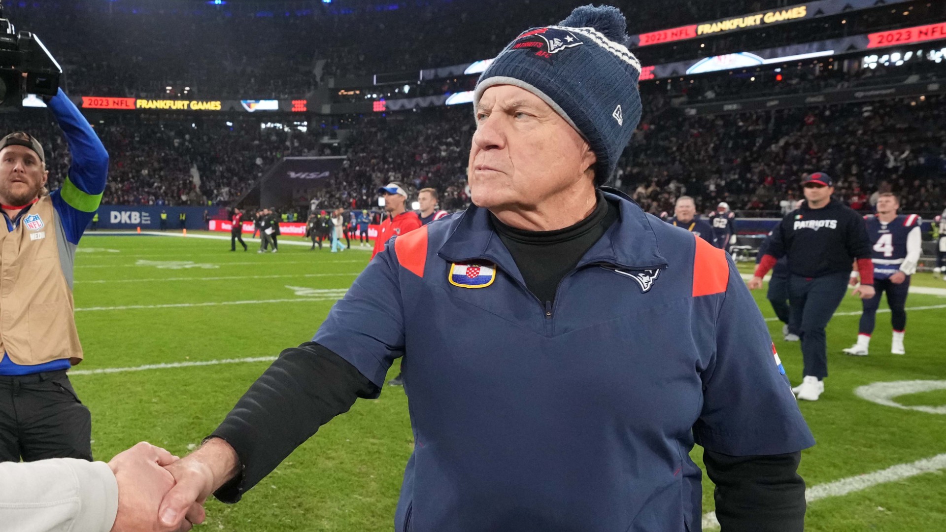 New England Patriots coach Bill Belichick