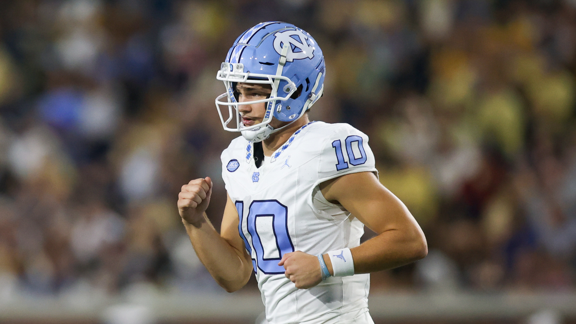 North Carolina Tar Heels quarterback Drake Maye