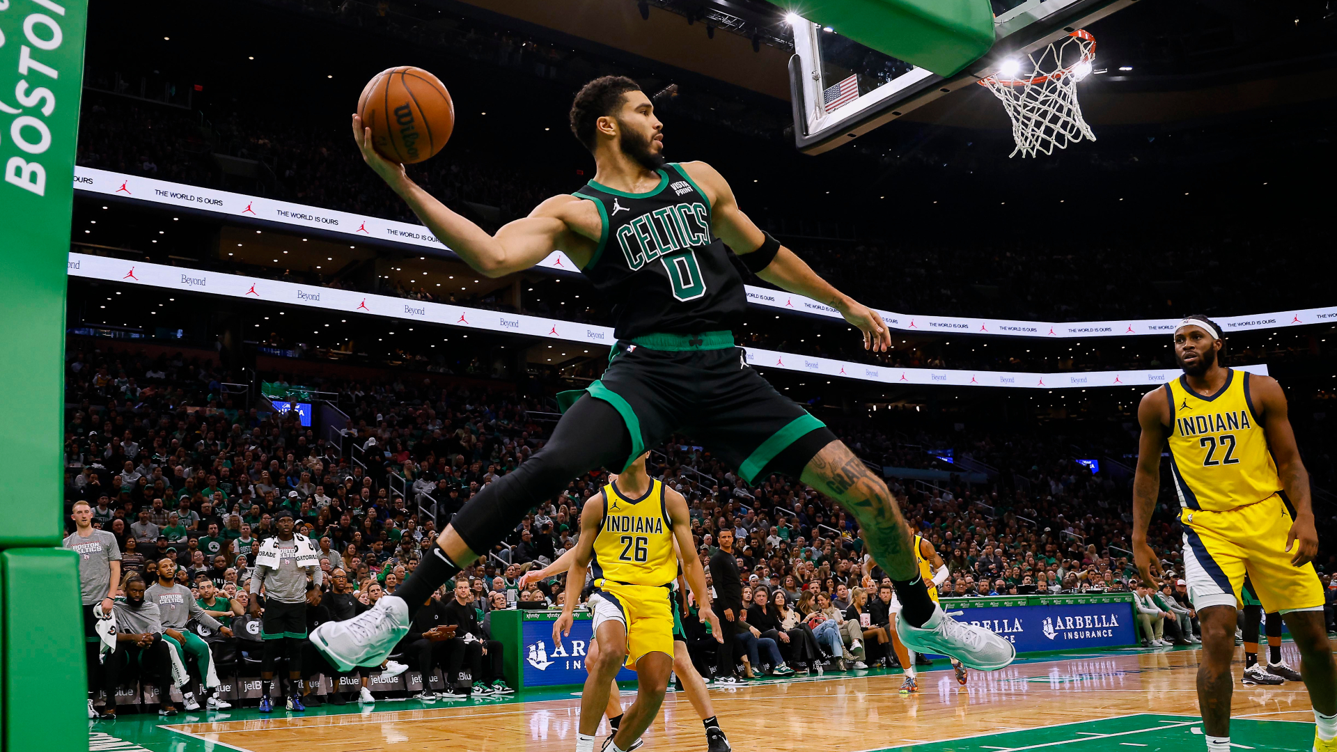 Boston Celtics forward Jayson Tatum
