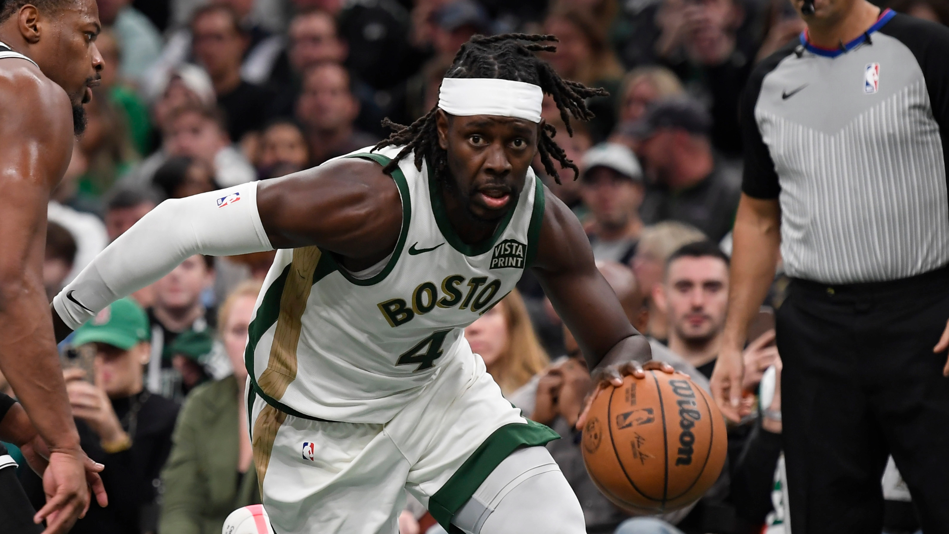 Boston Celtics guard Jrue Holiday