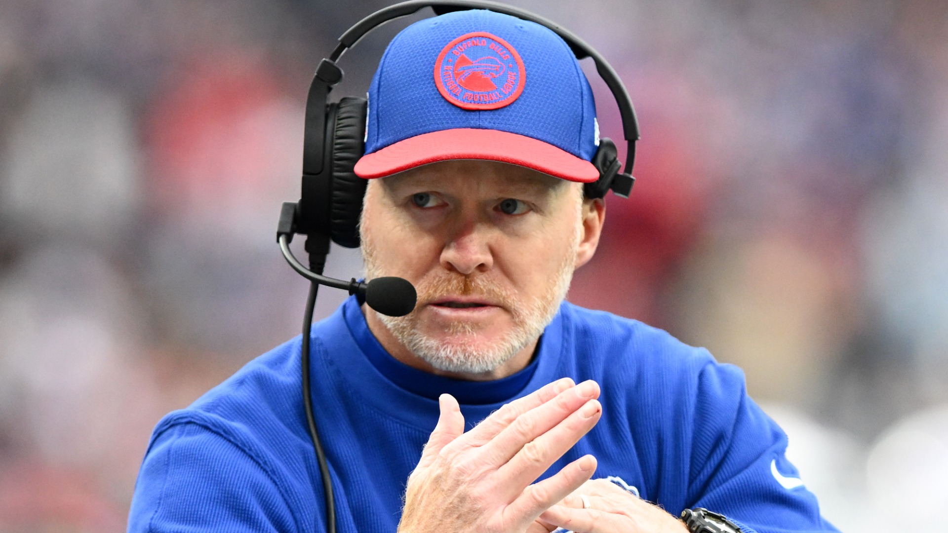 Buffalo Bills head coach Sean McDermott