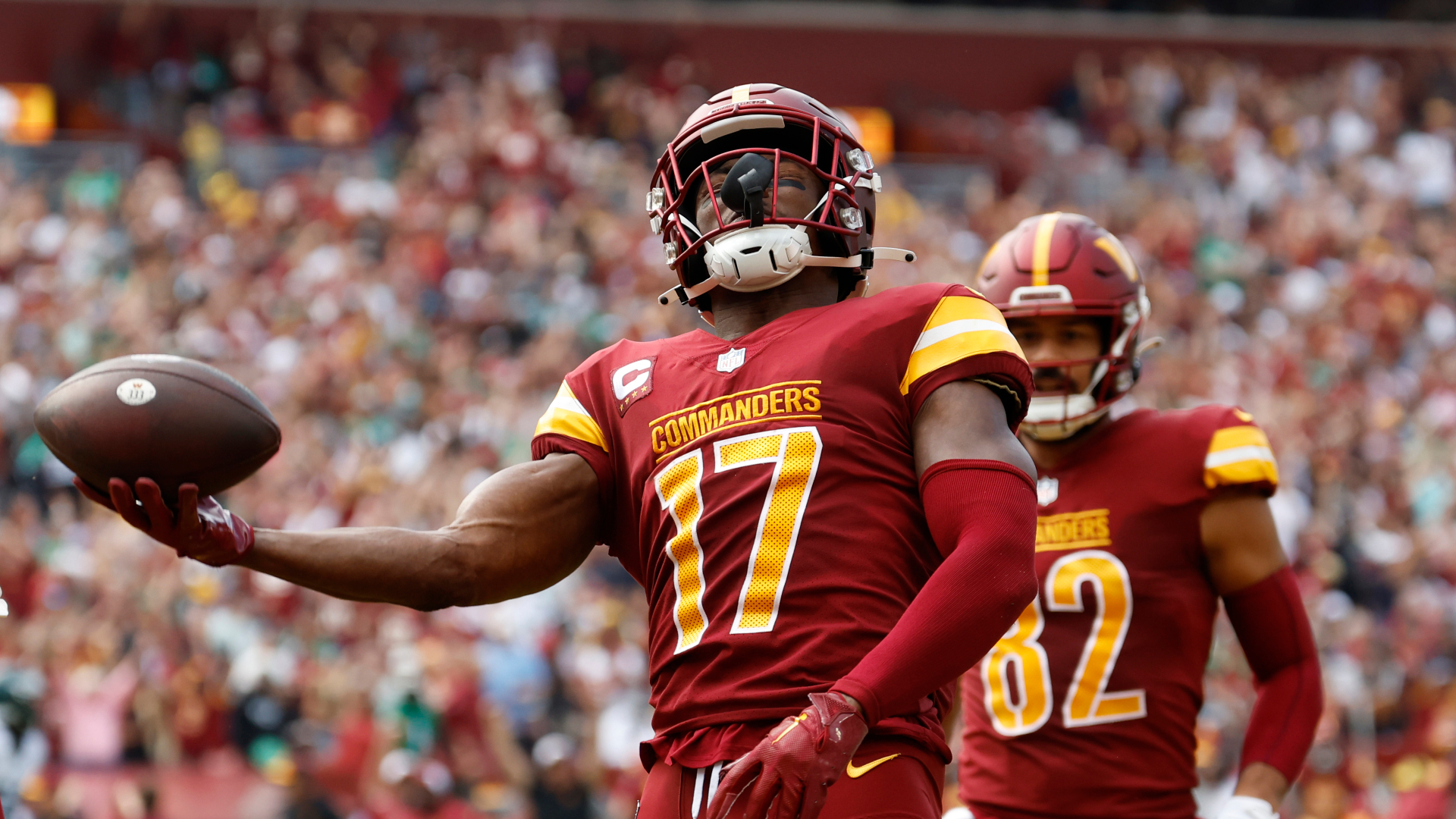 Washington Commanders wide receiver Terry McLaurin