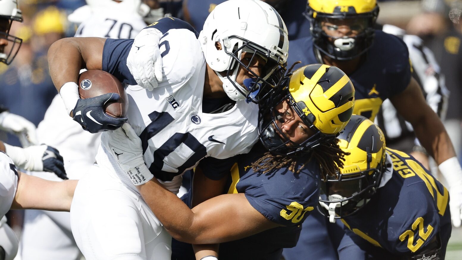 NCAA Football: Penn State at Michigan