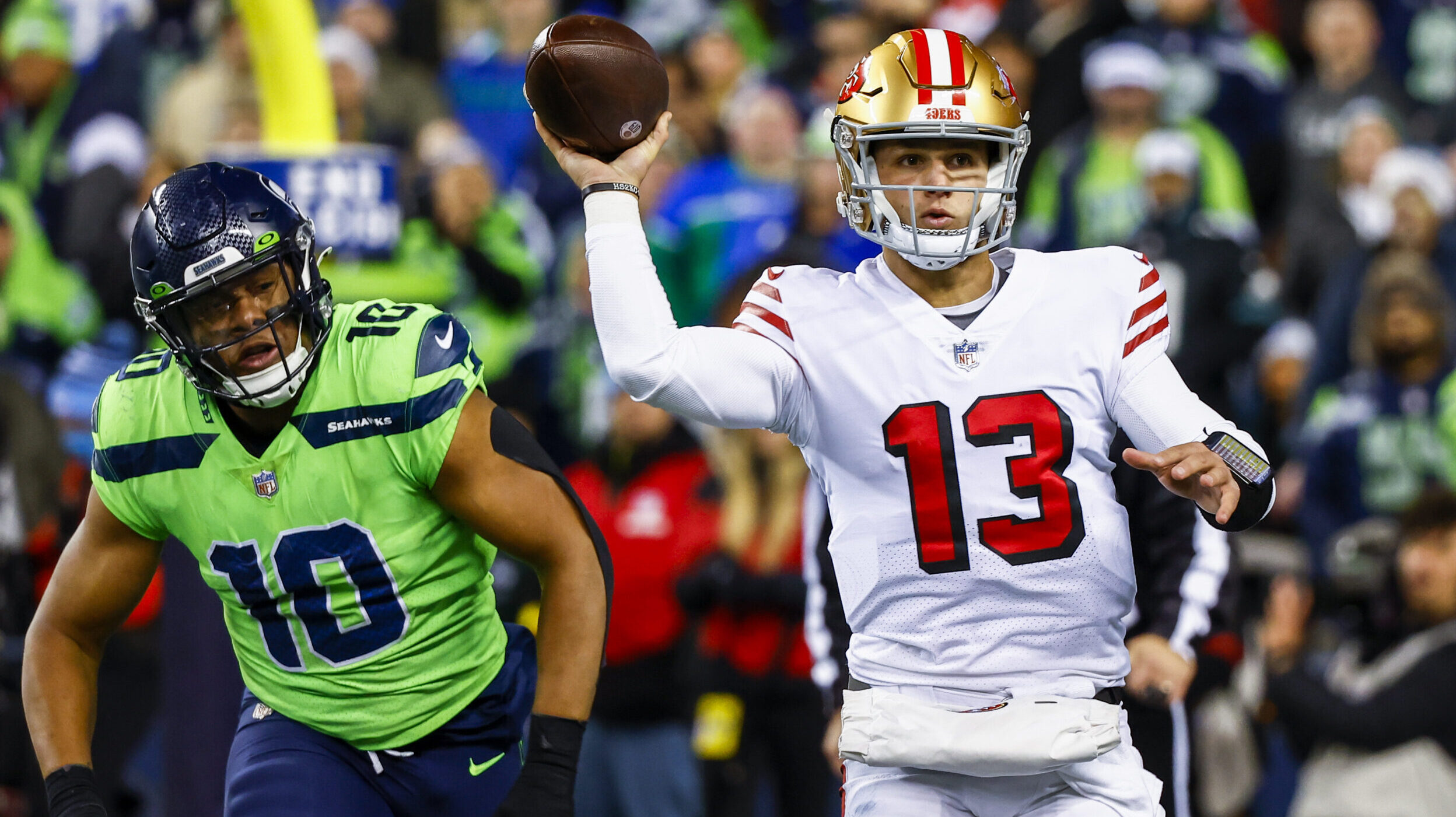NFL: San Francisco 49ers at Seattle Seahawks