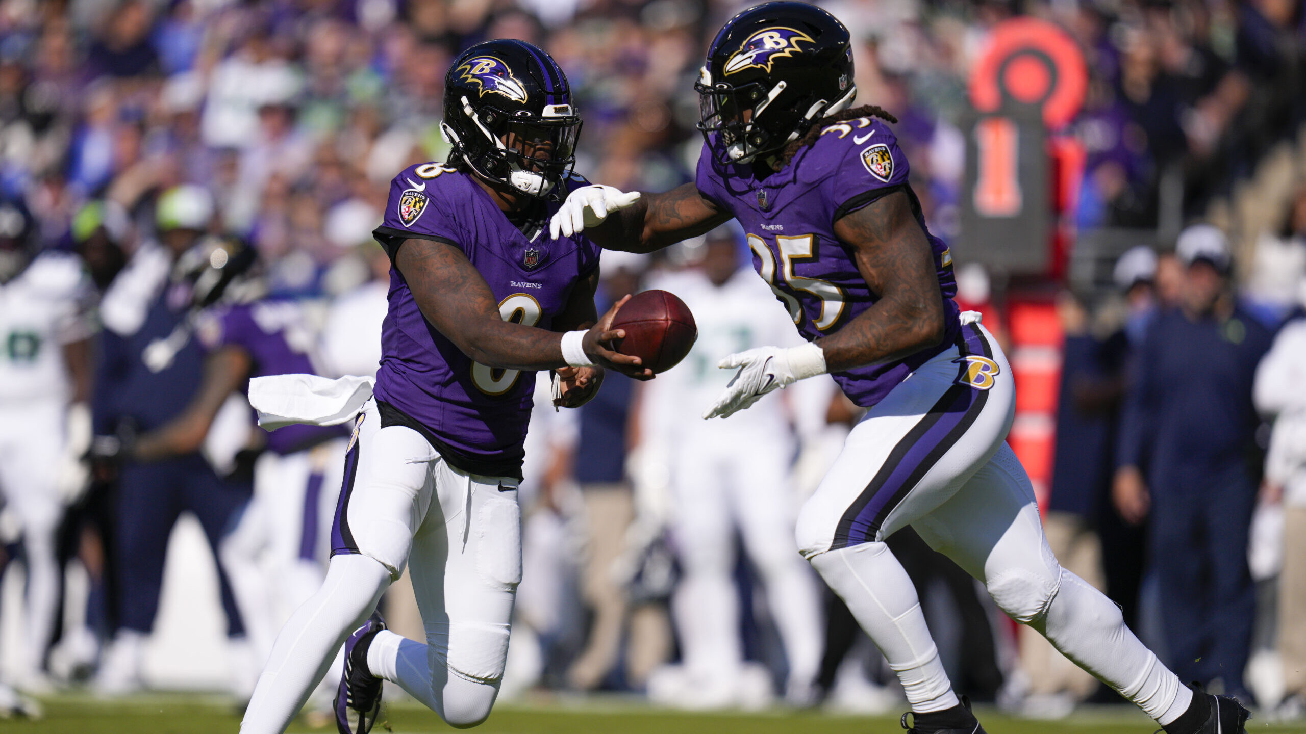 NFL: Seattle Seahawks at Baltimore Ravens