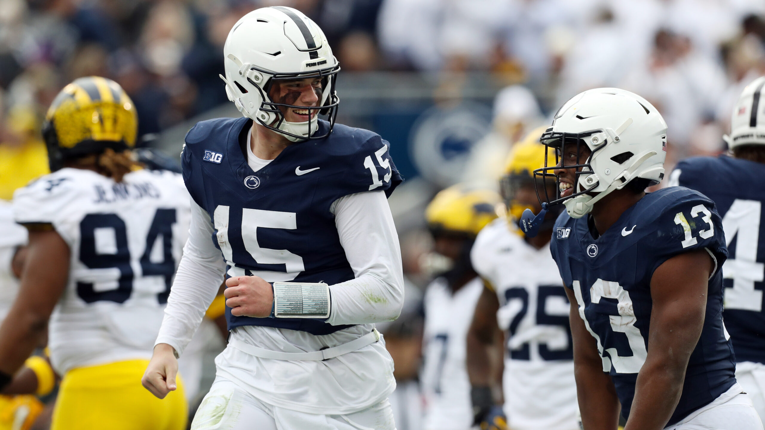 NCAA Football: Michigan at Penn State