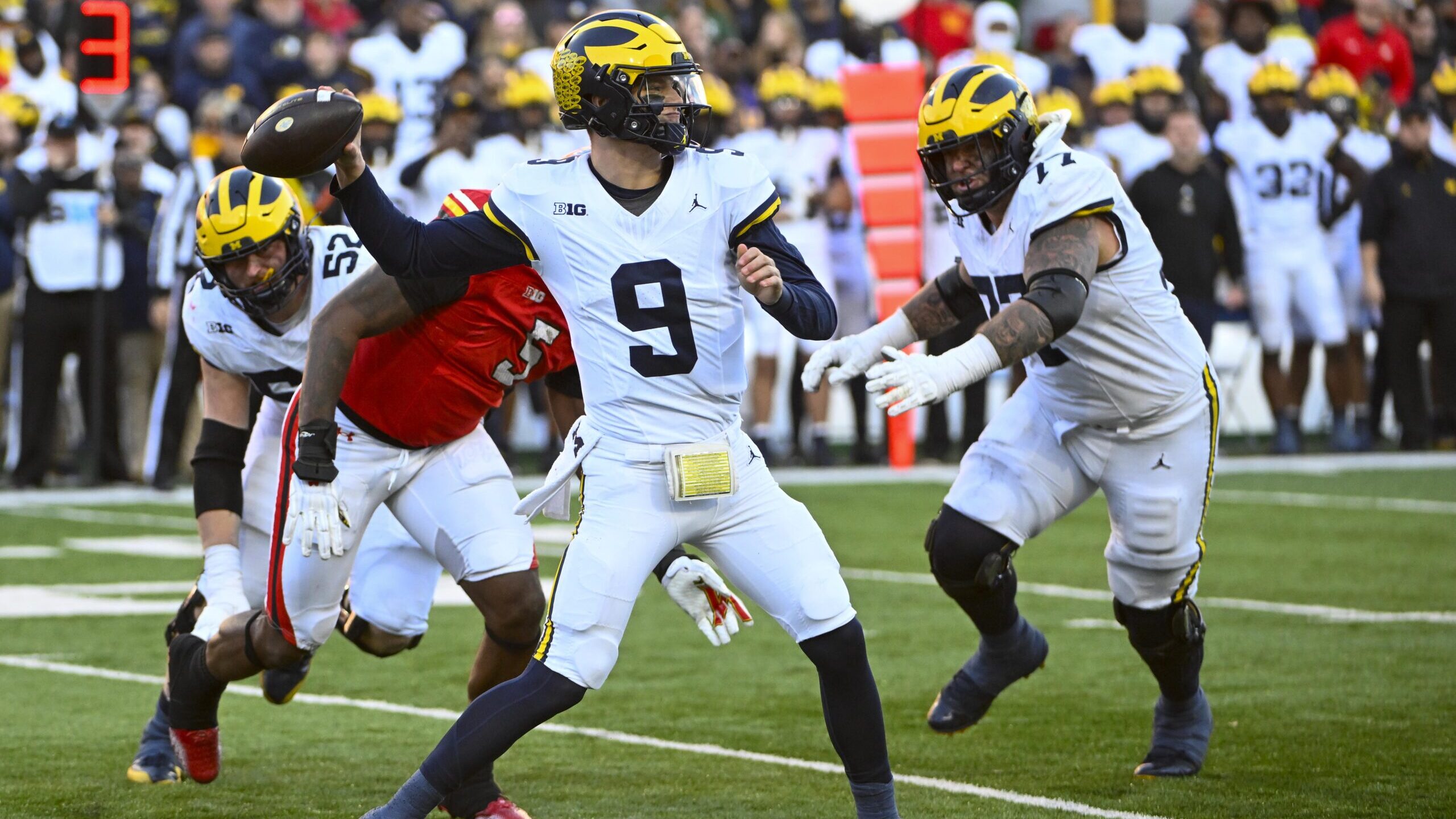 NCAA Football: Michigan at Maryland