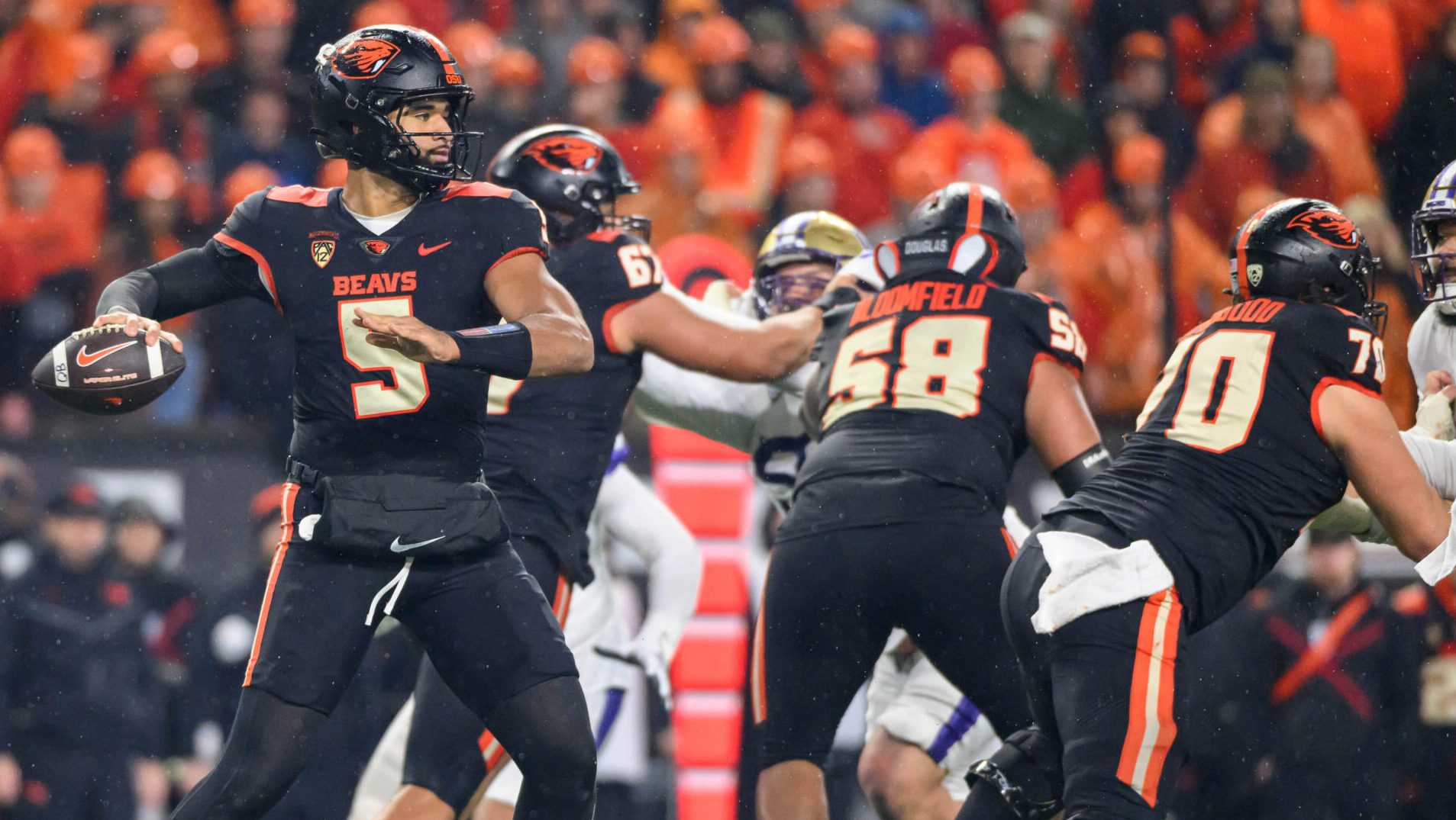 NCAA Football: Washington at Oregon State
