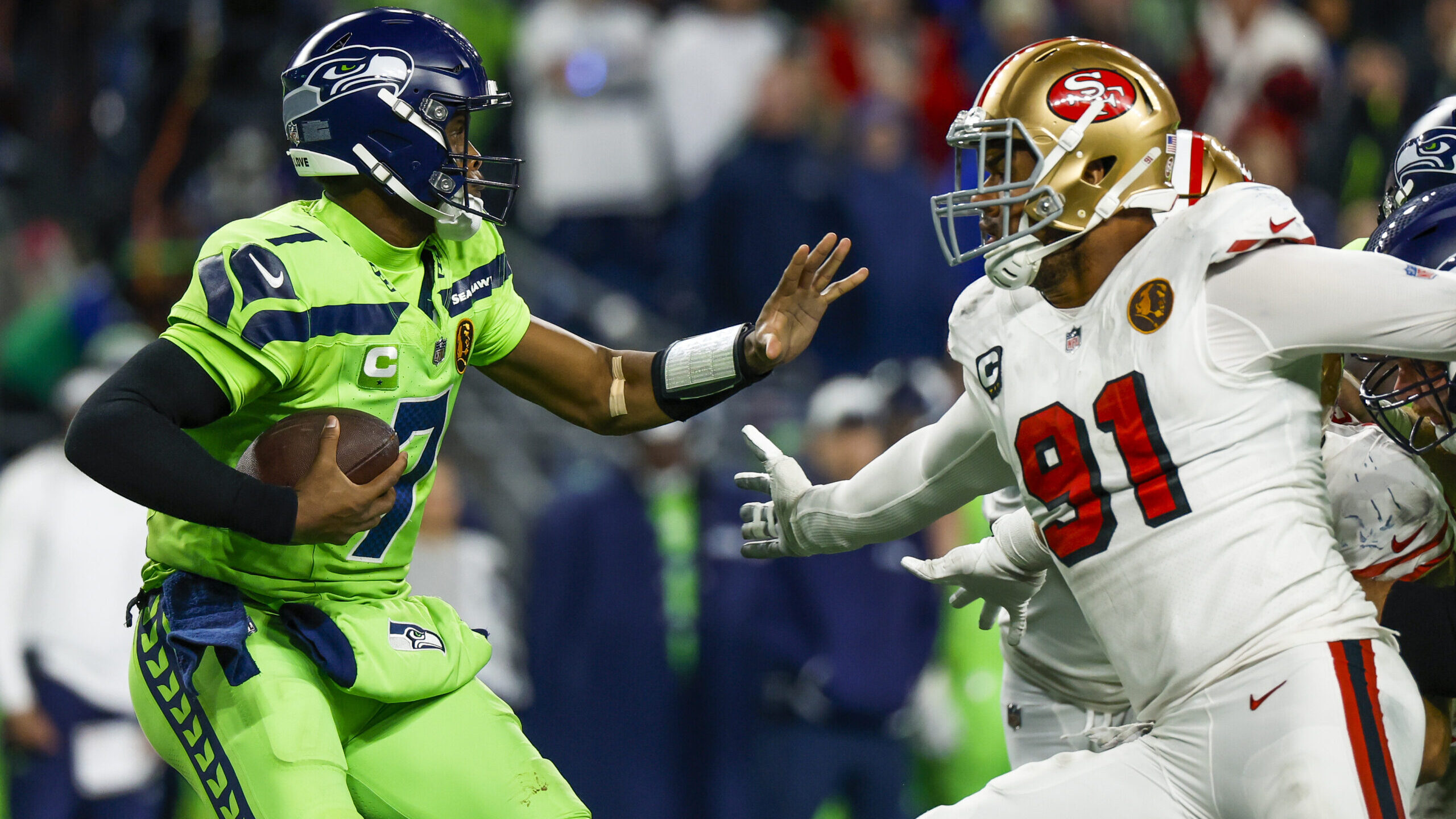 NFL: San Francisco 49ers at Seattle Seahawks