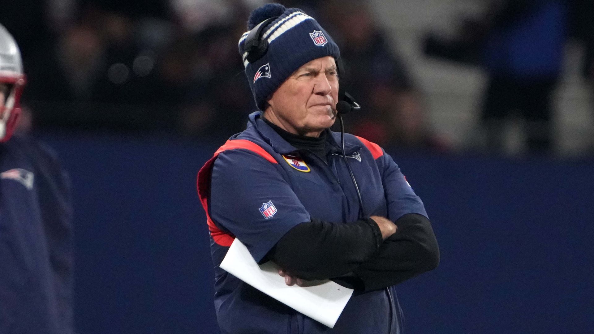 New England Patriots head coach Bill Belichick