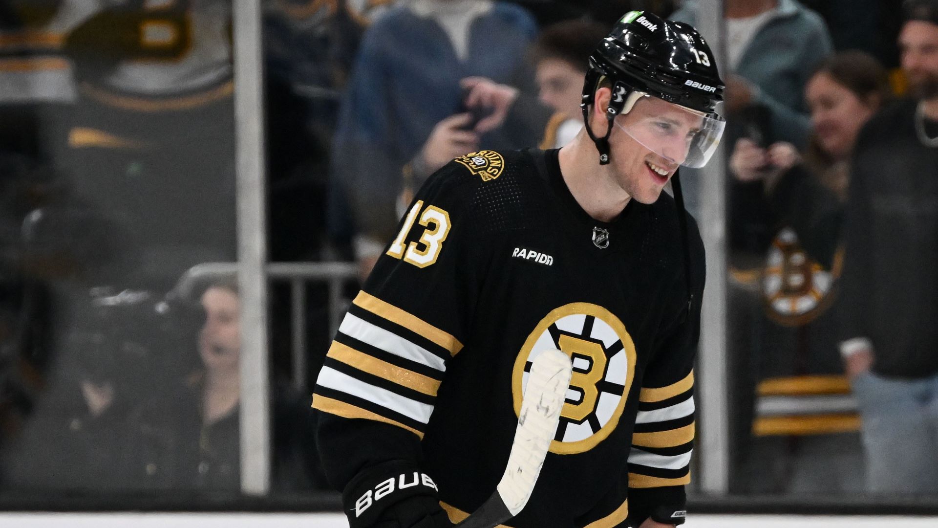 Boston Bruins center Charlie Coyle