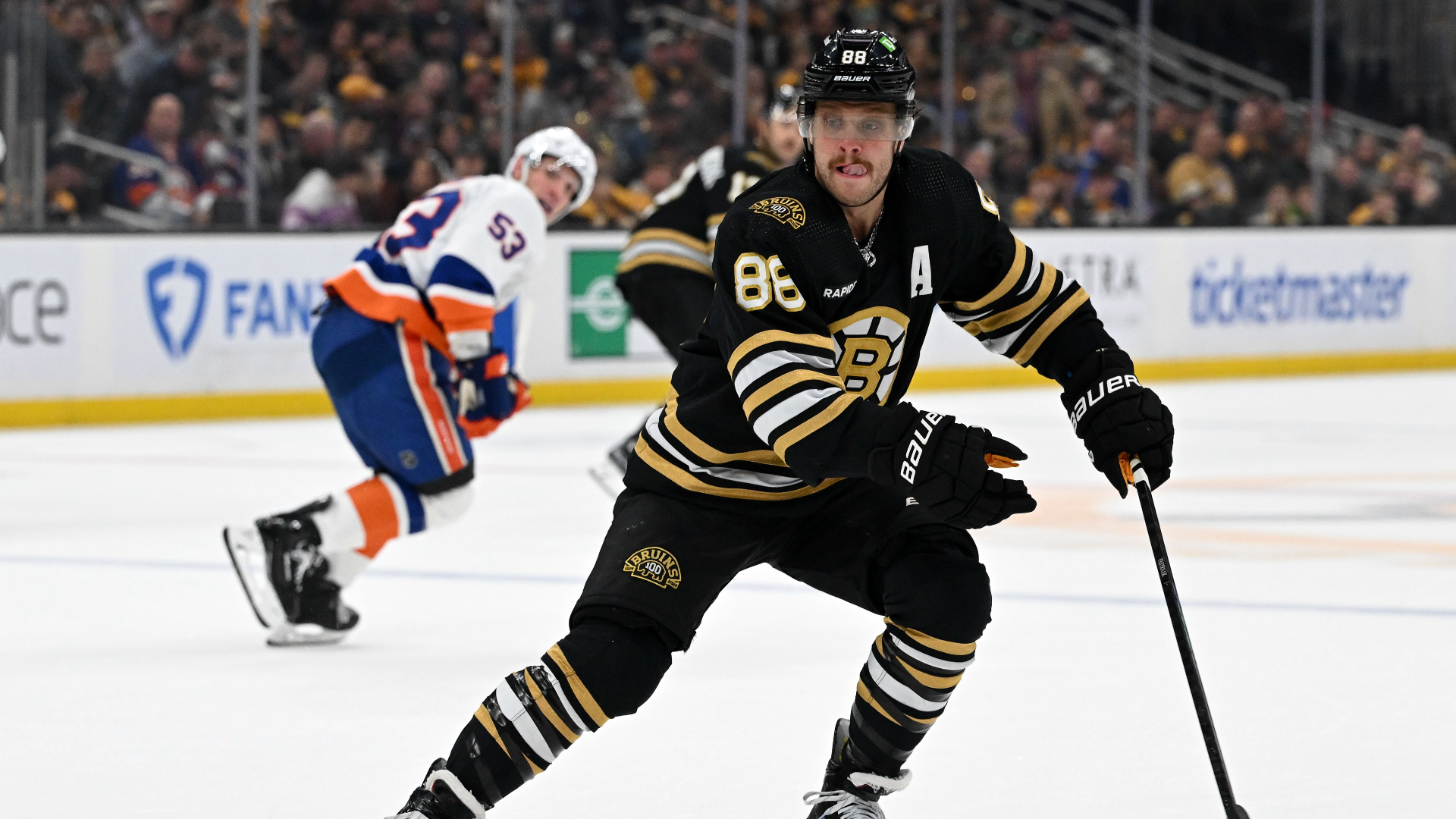 Boston Bruins right wing David Pastrnak