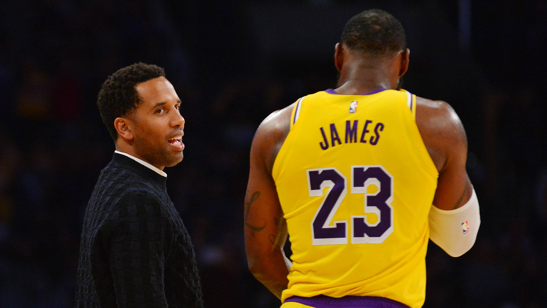 Maverick Carter, Los Angeles Lakers forward LeBron James