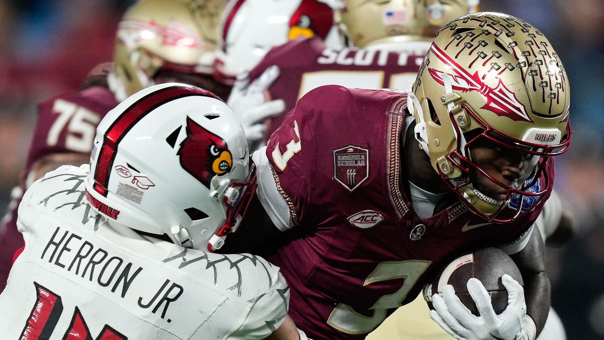 Florida State Seminoles running back Trey Benson
