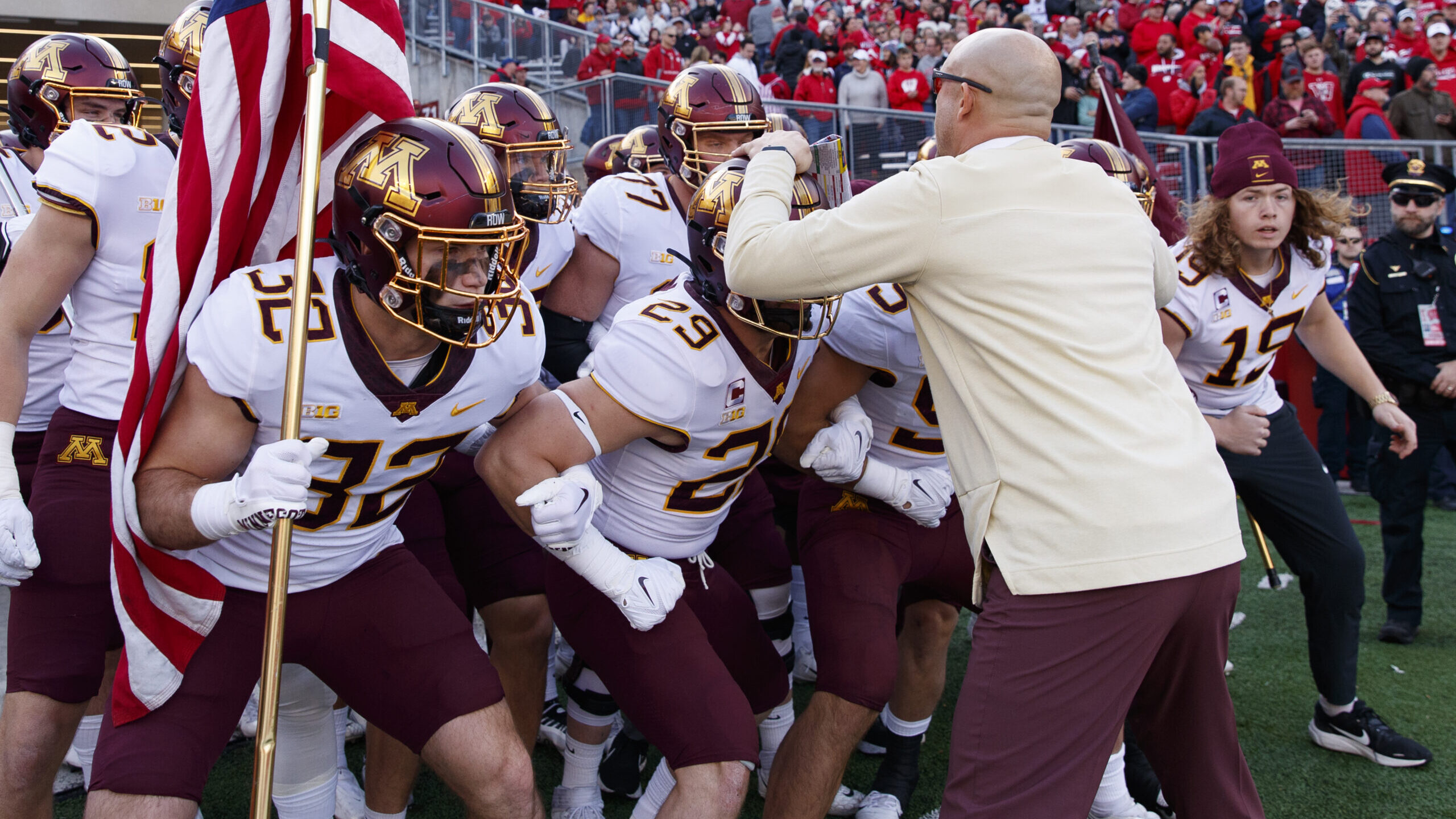 NCAA Football: Minnesota at Wisconsin
