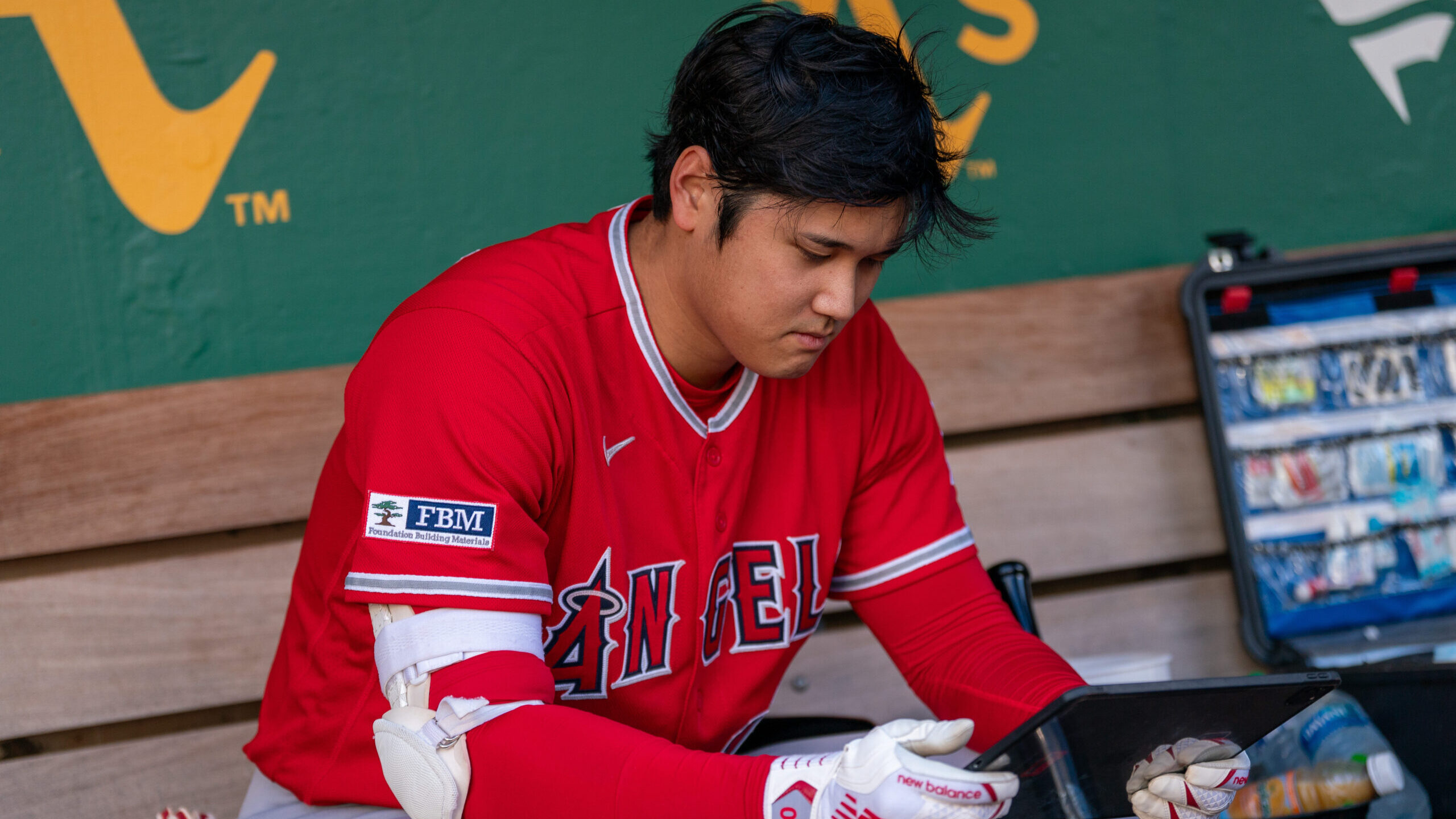 MLB: Los Angeles Angels at Oakland Athletics