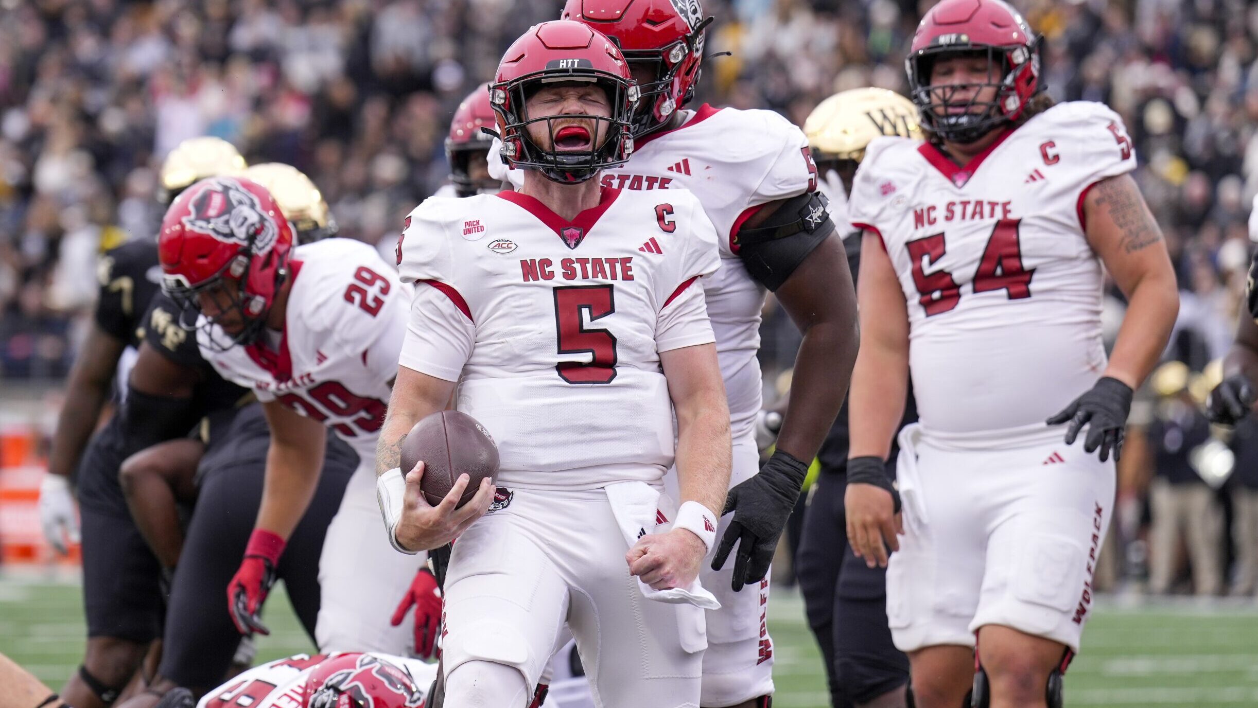 NCAA Football: North Carolina State at Wake Forest