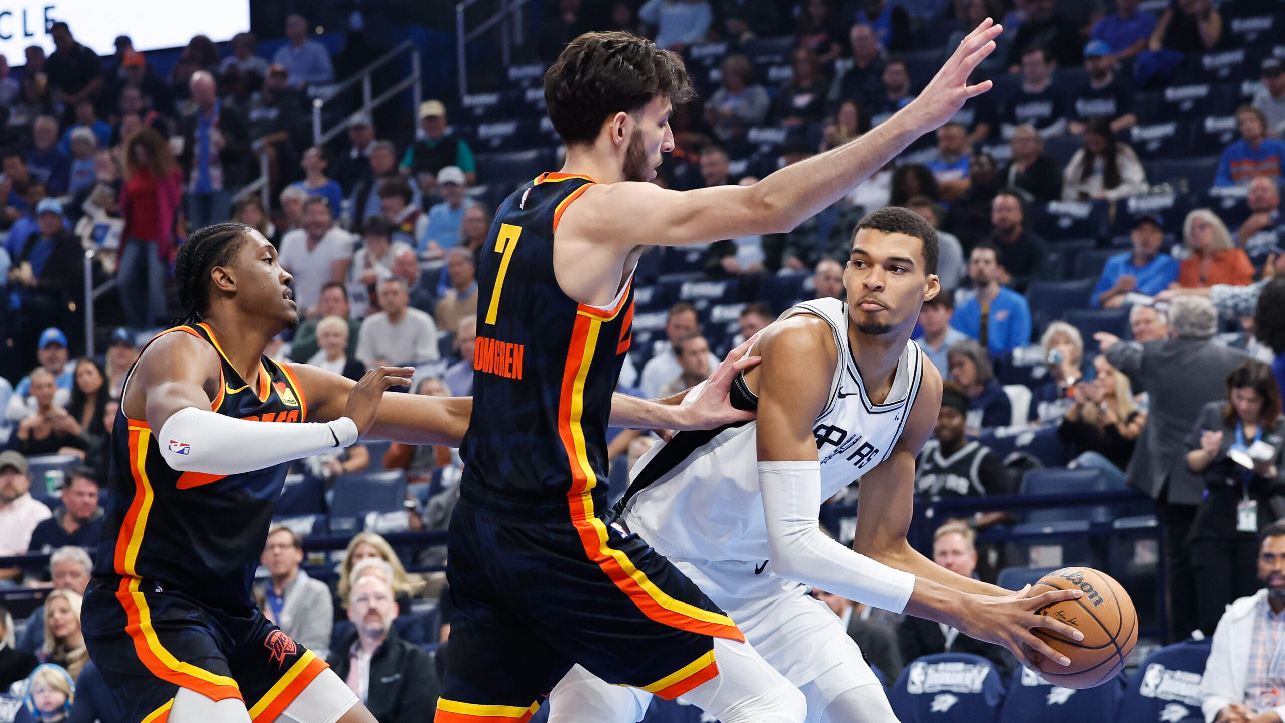 NBA: San Antonio Spurs at Oklahoma City Thunder