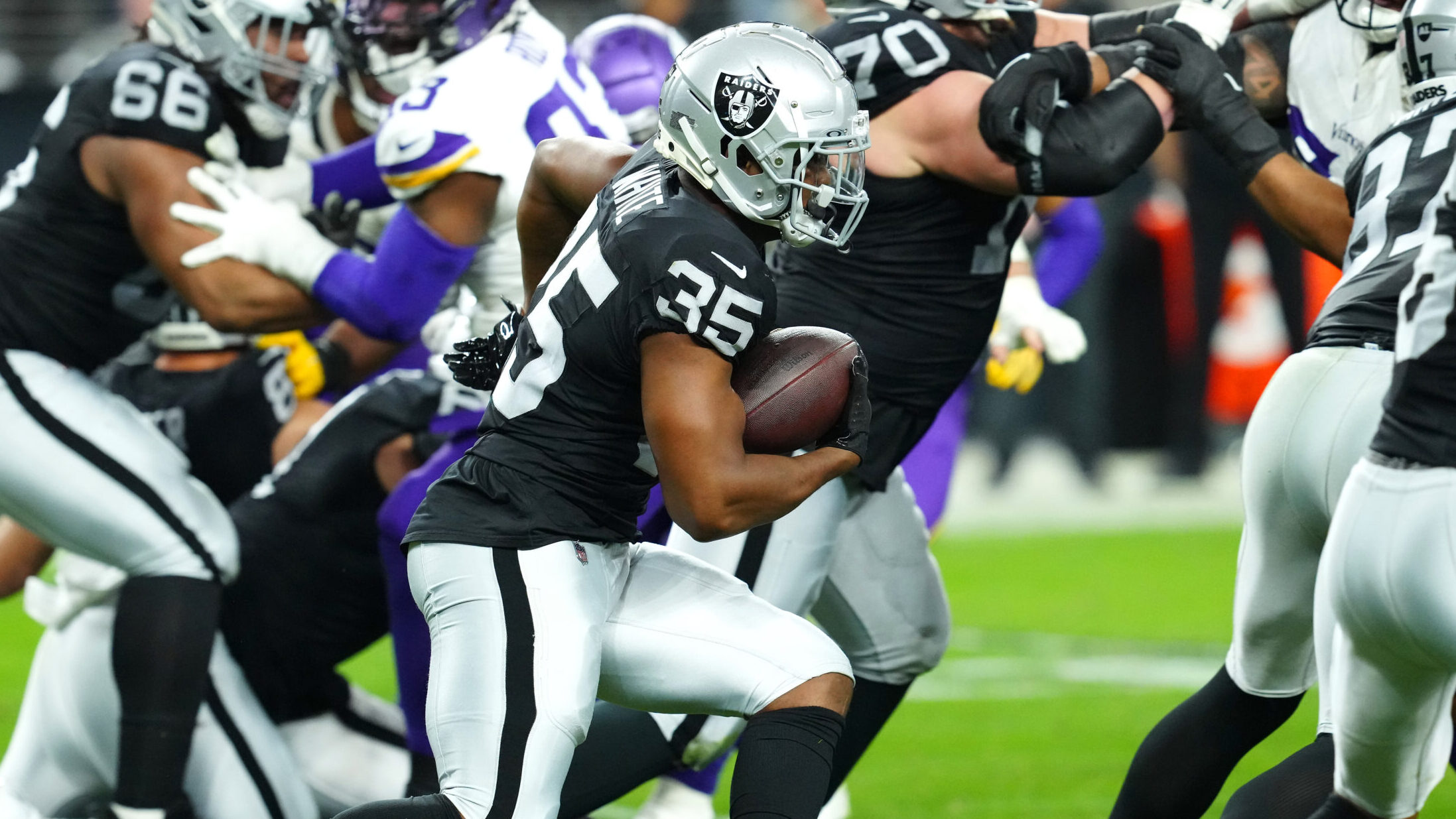 NFL: Minnesota Vikings at Las Vegas Raiders