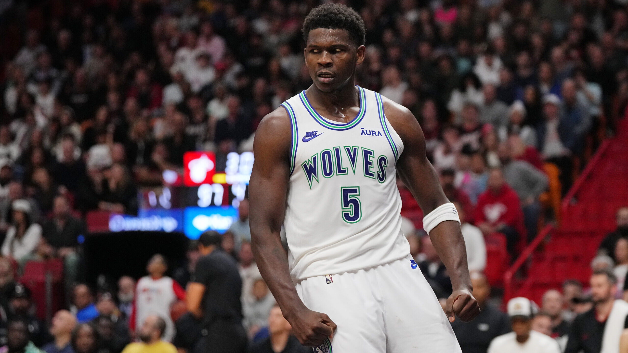NBA: Minnesota Timberwolves at Miami Heat
