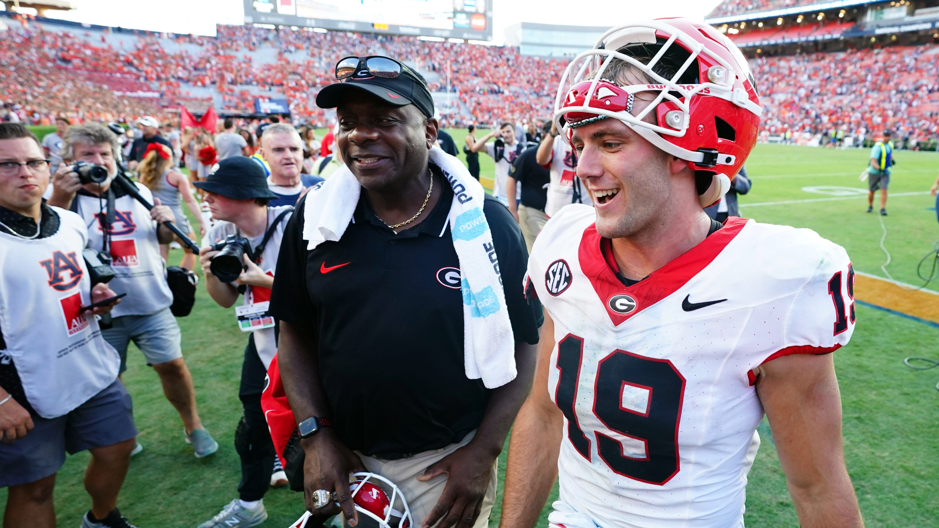 Georgia Bulldogs tight end Brock Bowers