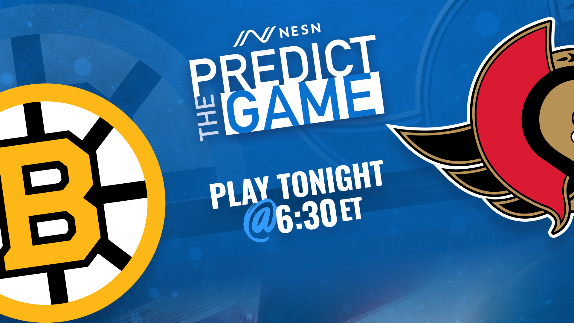 Boston Bruins Ottawa Senators Predict the Game