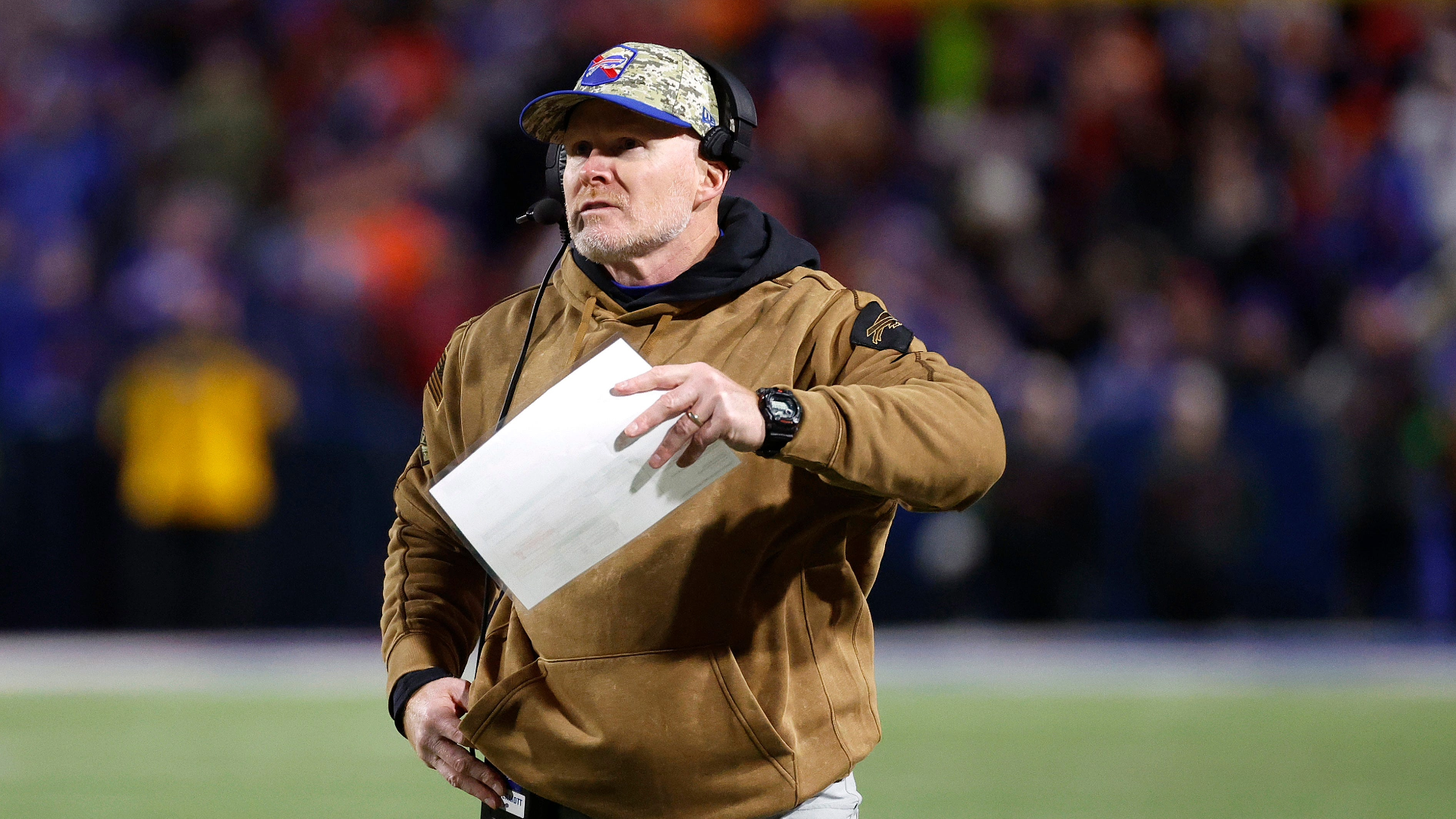 Buffalo Bills head coach Sean McDermott