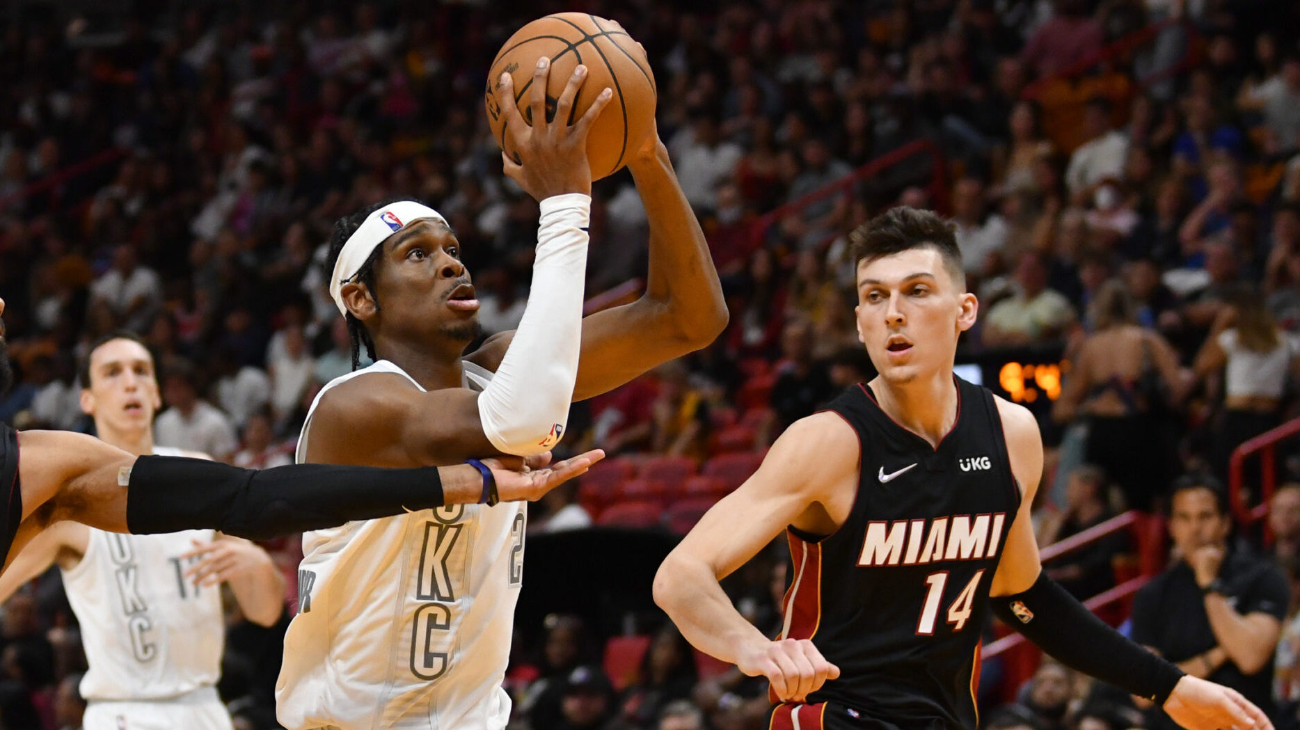 NBA: Oklahoma City Thunder at Miami Heat
