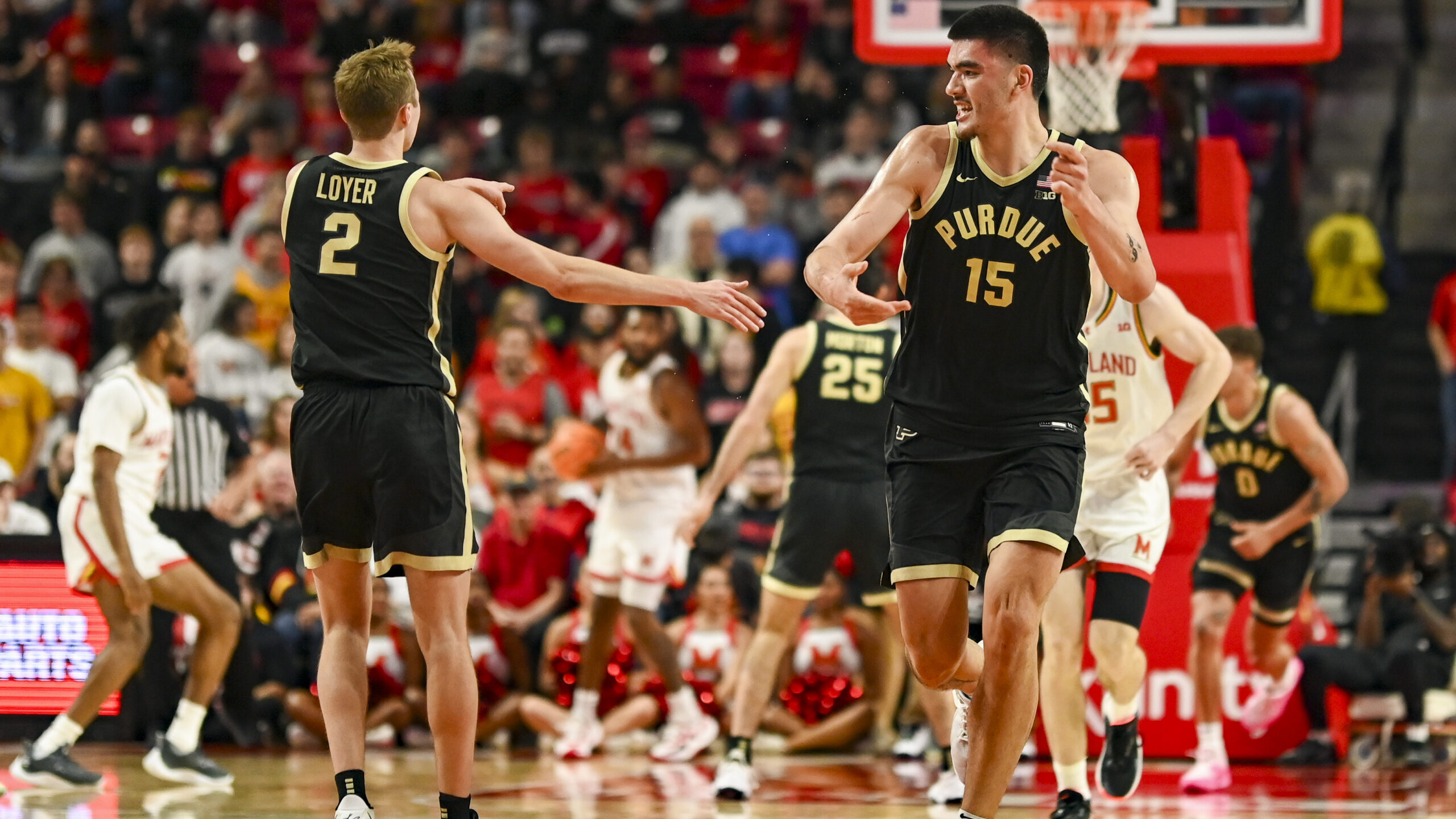 NCAA Basketball: Purdue at Maryland