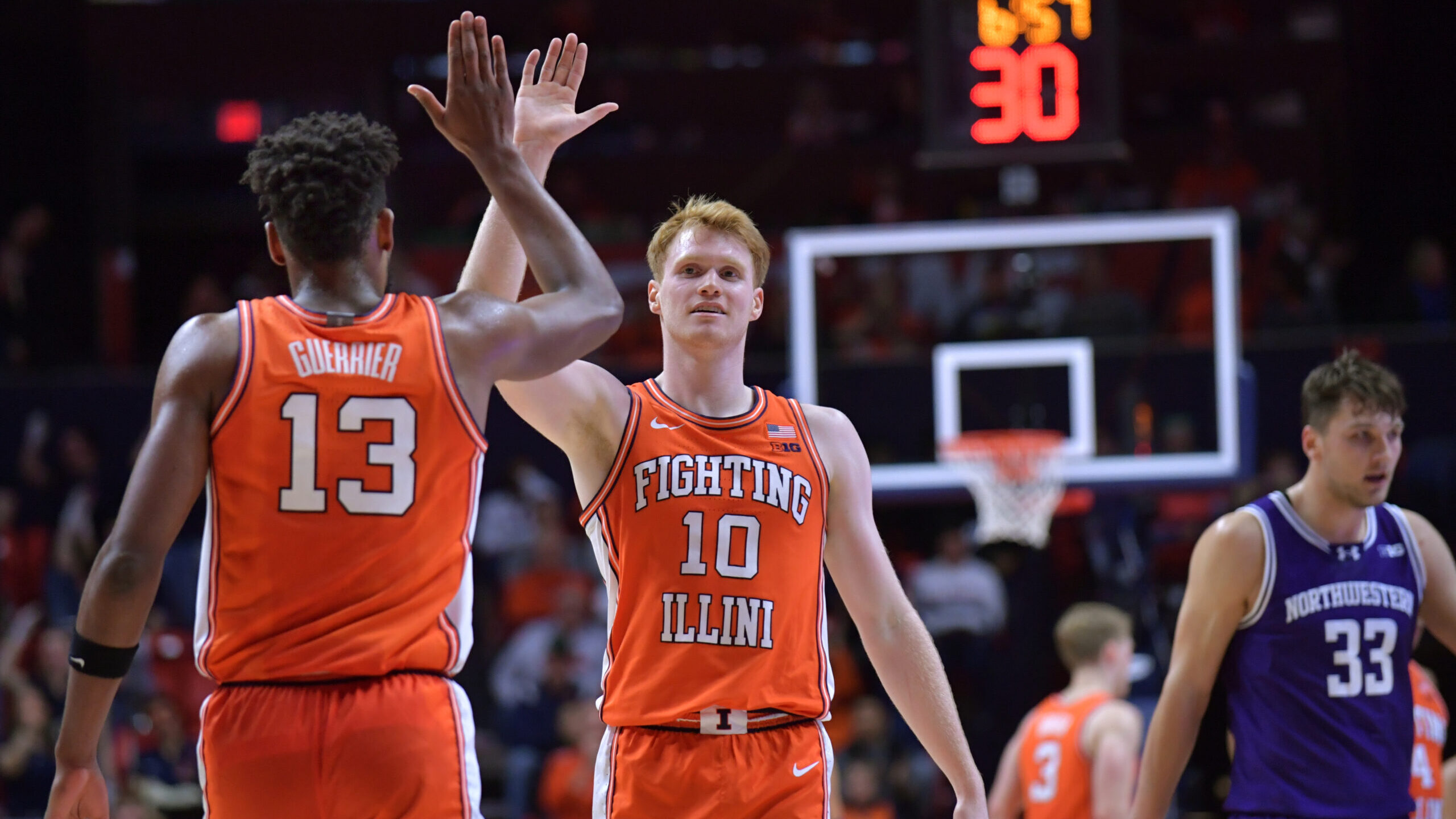 NCAA Basketball: Northwestern at Illinois