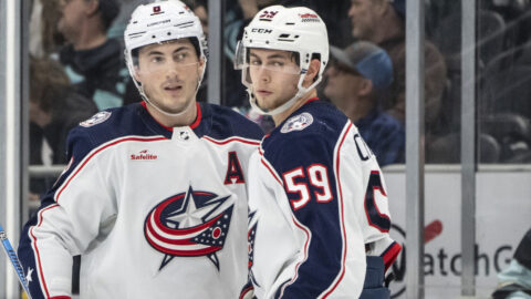 NHL: Columbus Blue Jackets at Seattle Kraken