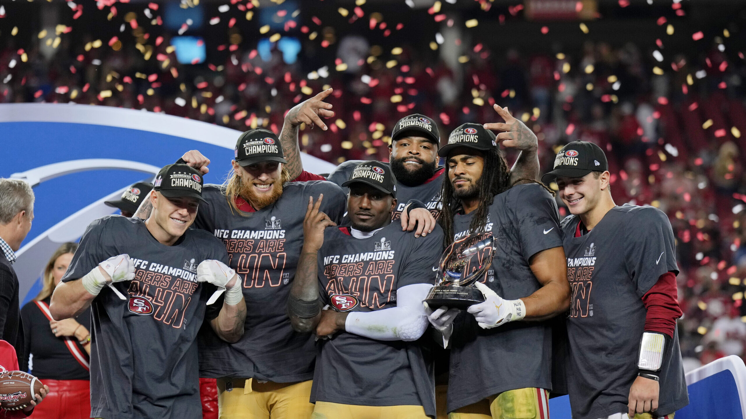 NFL: NFC Championship-Detroit Lions at San Francisco 49ers