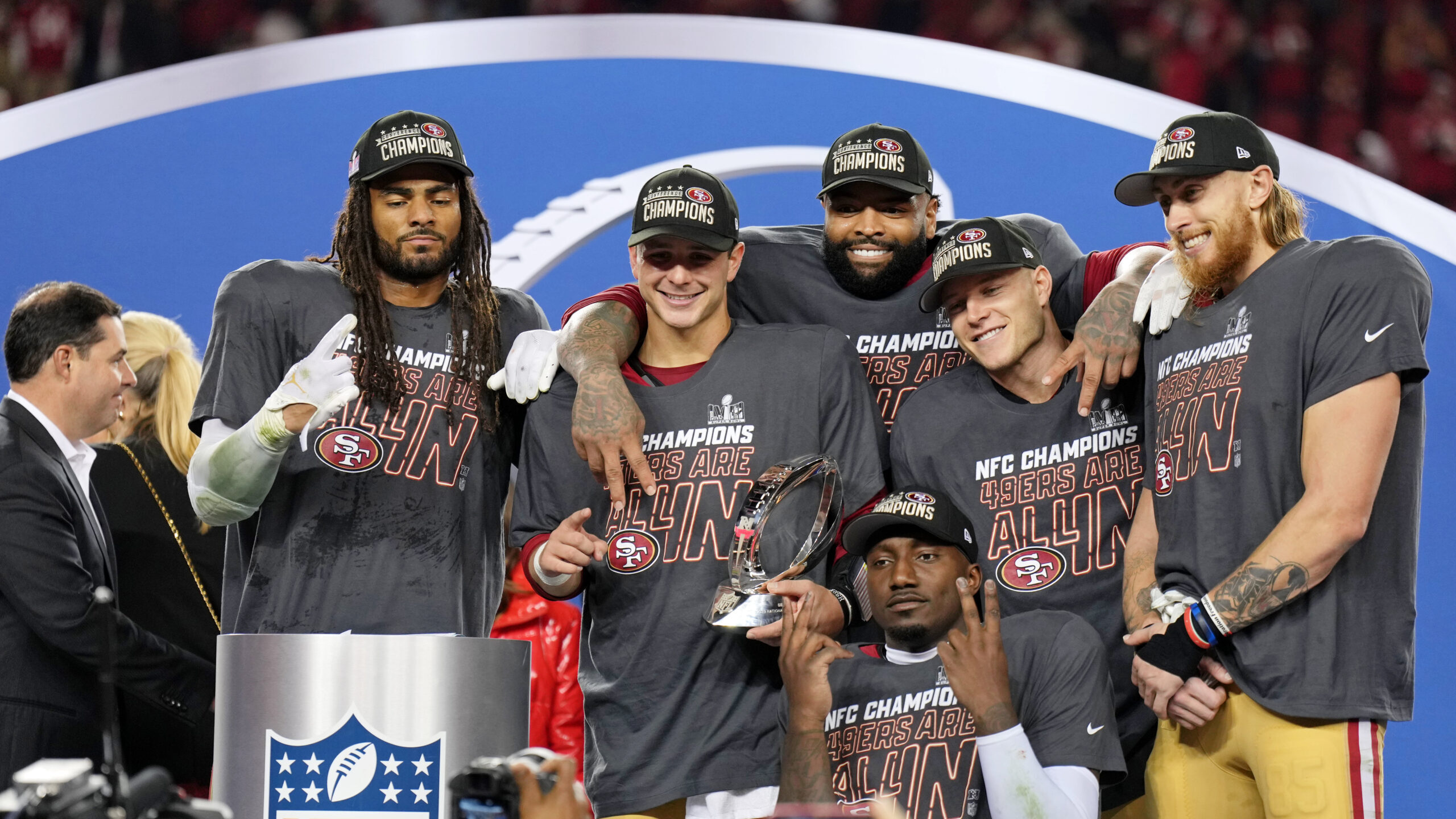 NFL: NFC Championship-Detroit Lions at San Francisco 49ers