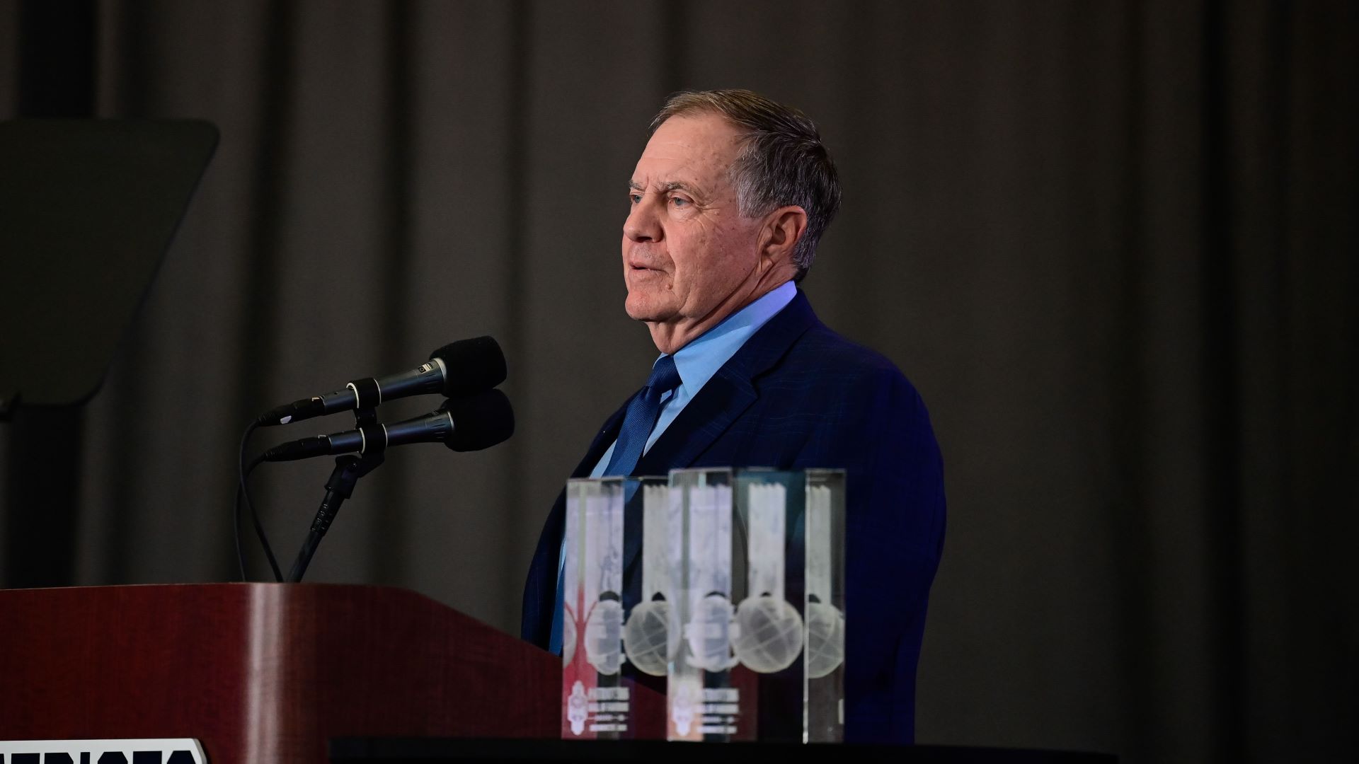 Former New England Patriots head coach Bill Belichick