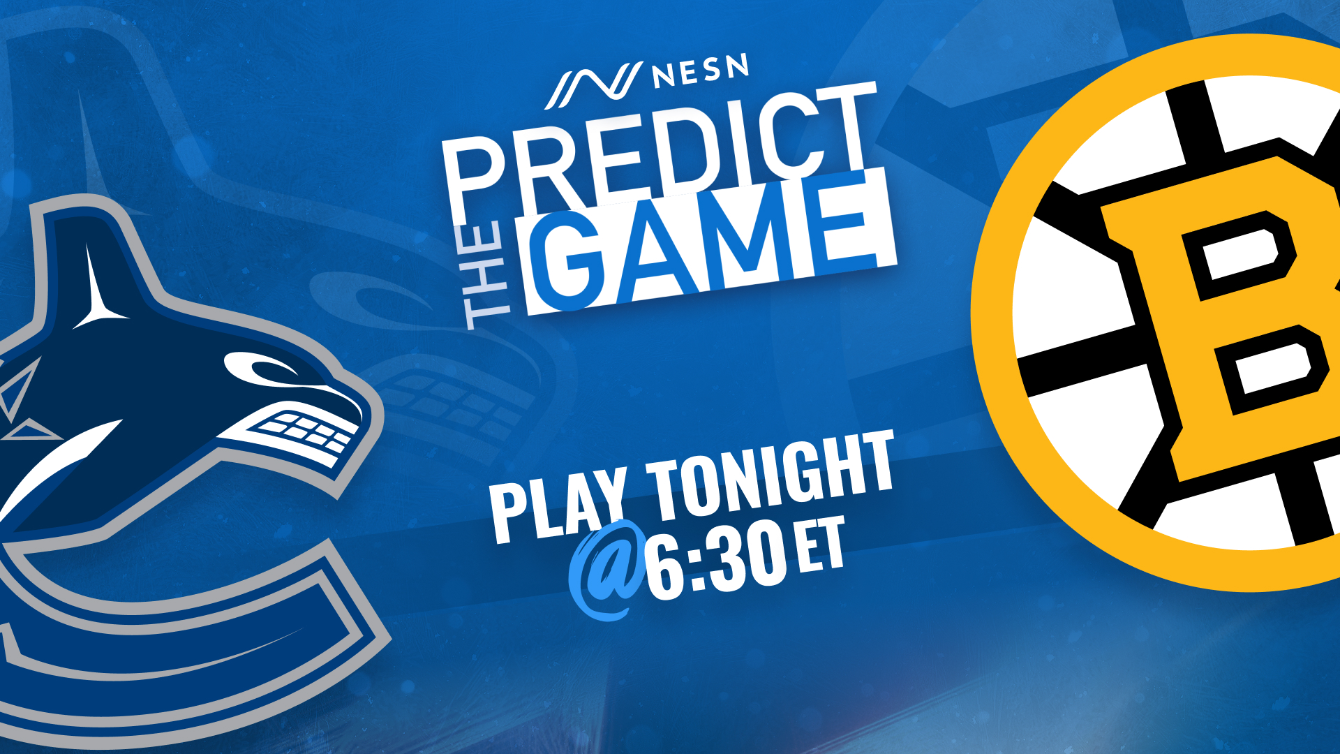 Boston Bruins Vancouver Canucks Predict the Game