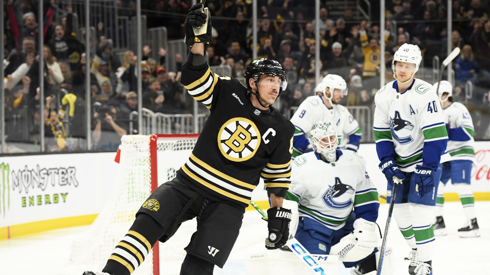 Boston Bruins forward Brad Marchand