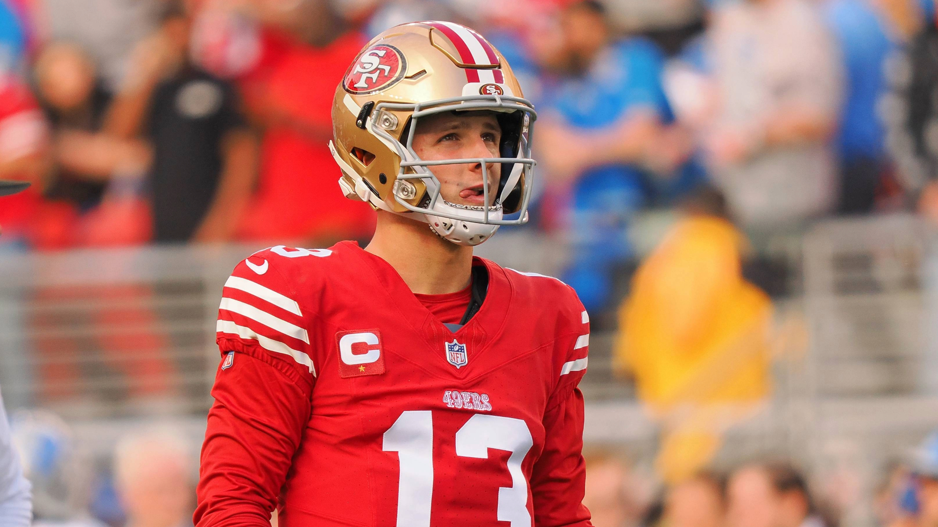 San Francisco 49ers quarterback Brock Purdy
