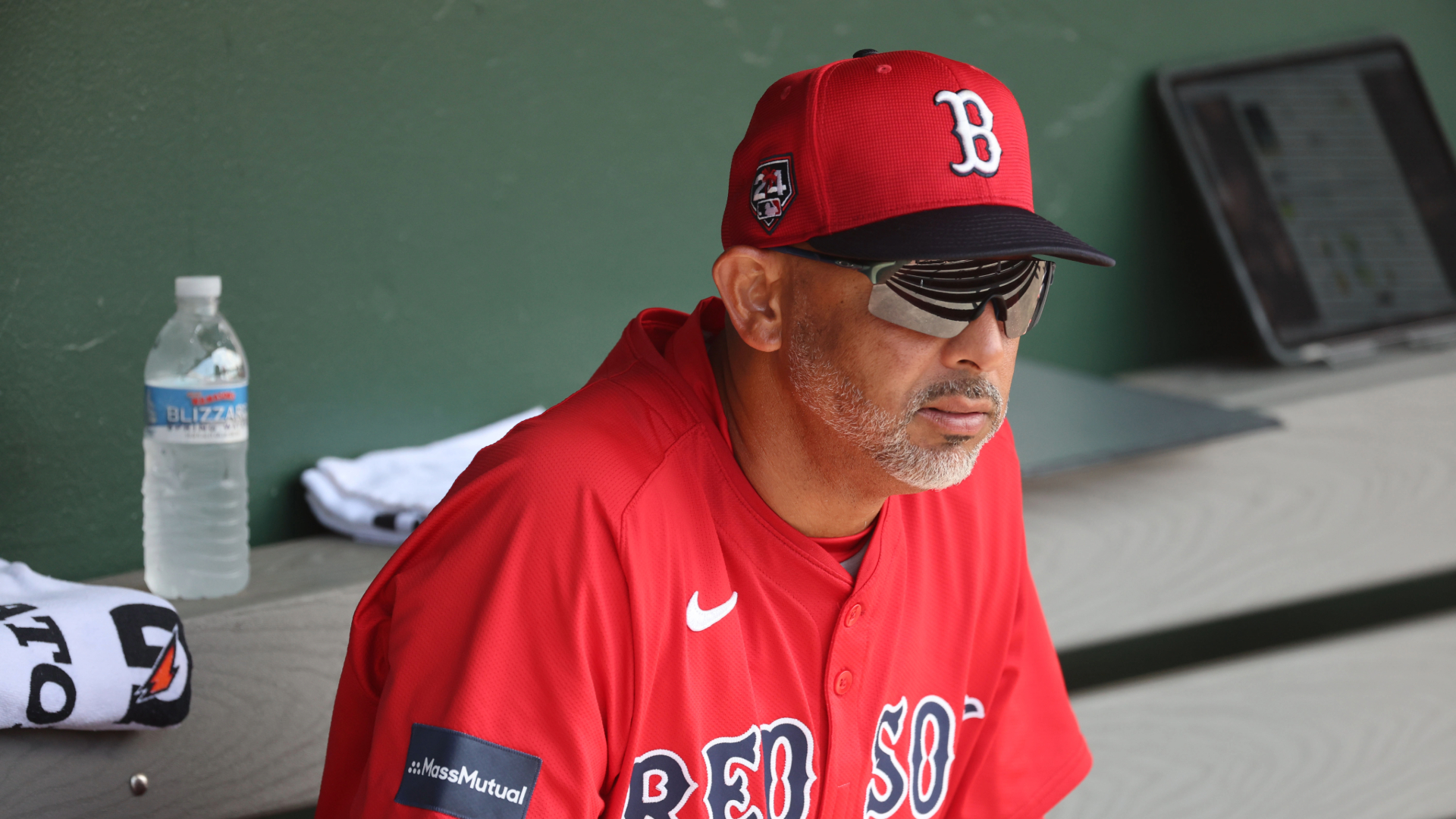 Boston Red Sox manager Alex Cora