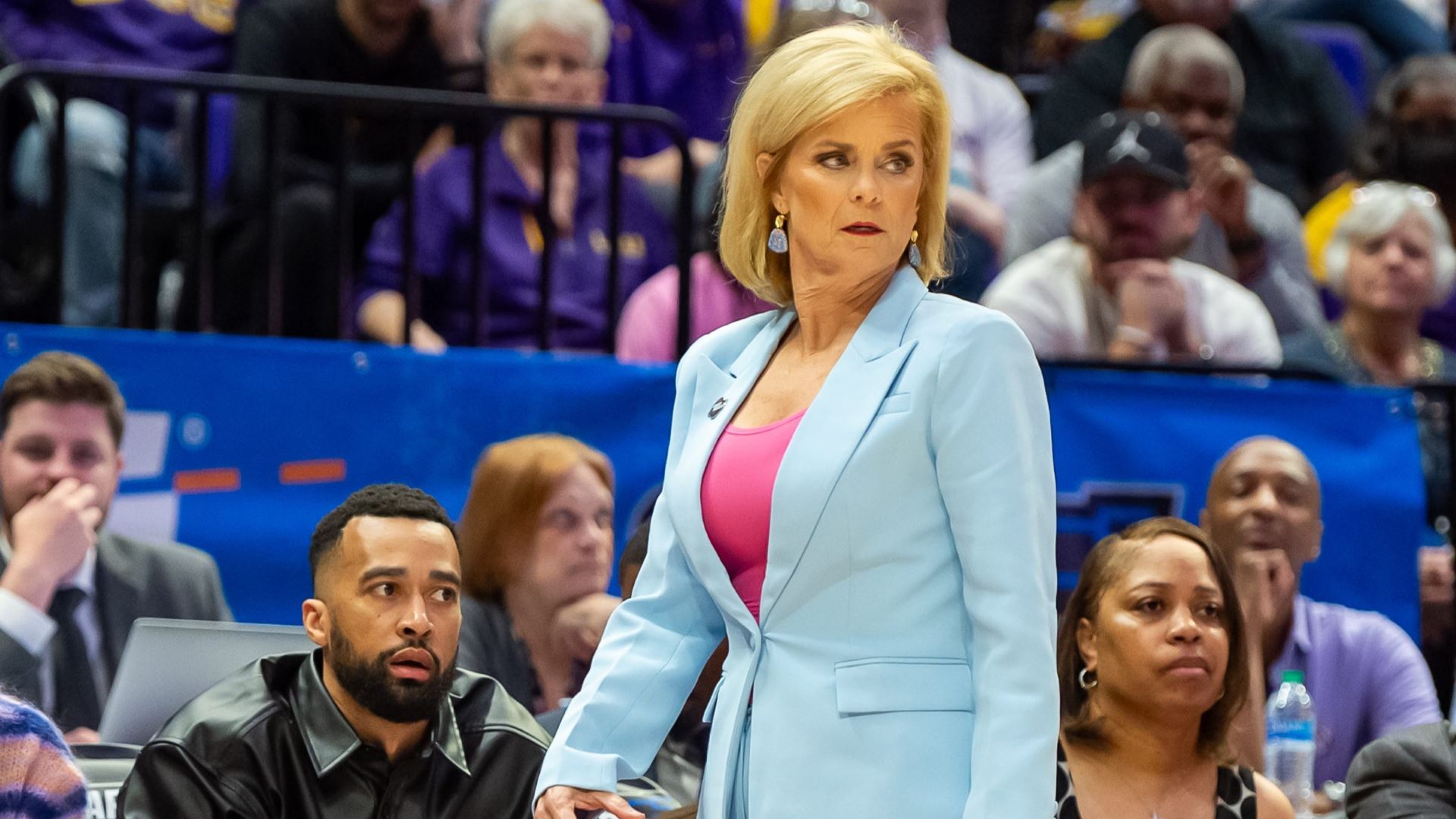 LSU women's basketball head coach Kim Mulkey