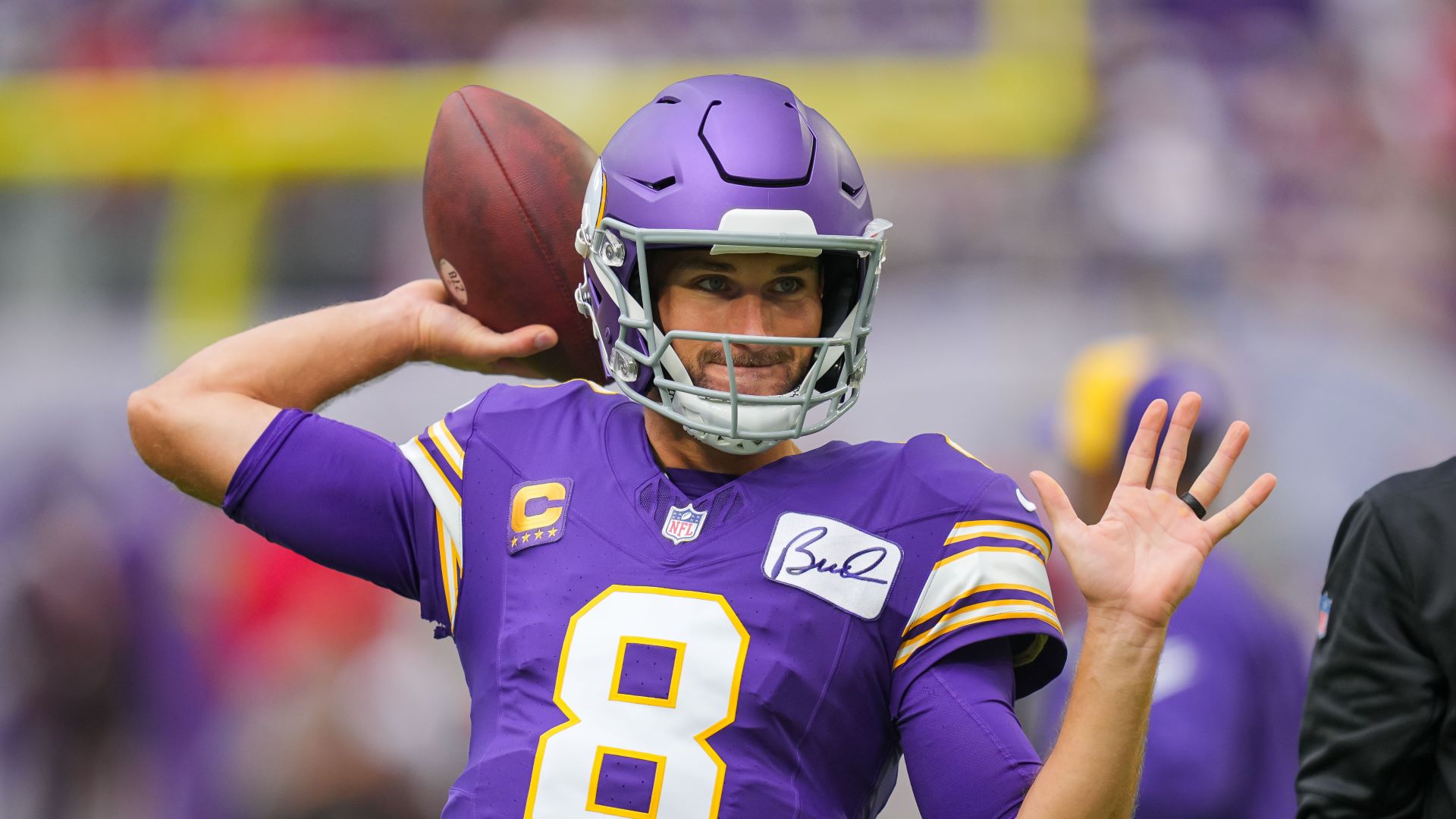Minnesota Vikings quarterback Kirk Cousins