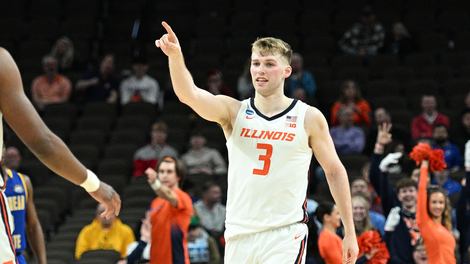 Illinois Fighting Illini forward Marcus Domask