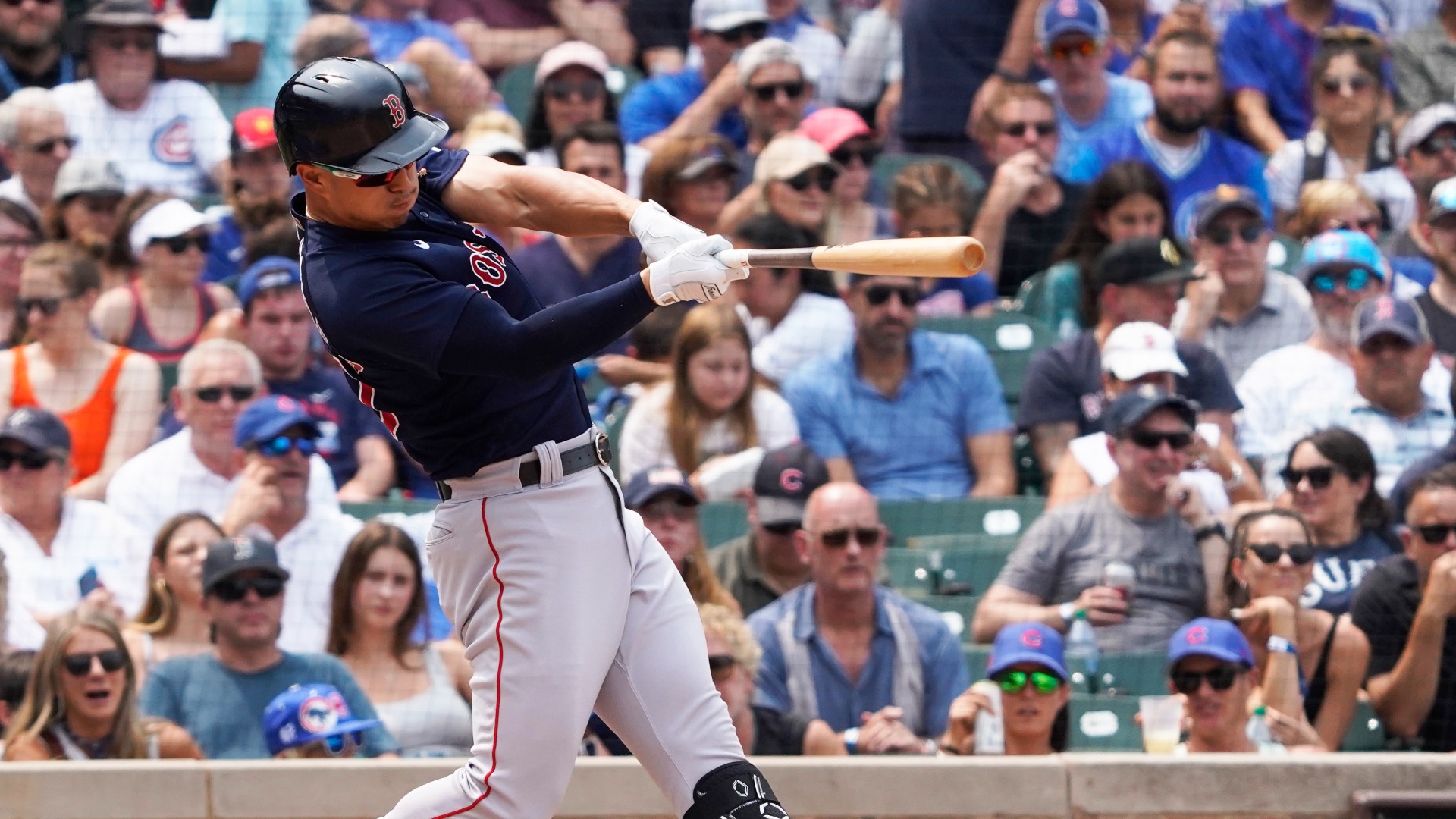 Boston Red Sox outfielder Rob Refsnyder